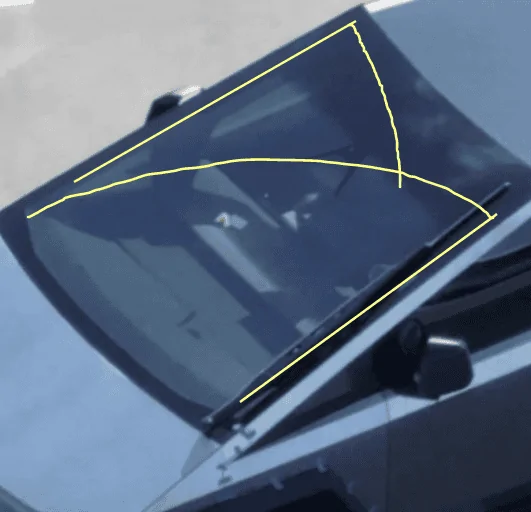 Tesla Cybertruck KING KONG cybertruck wiper not very futuristic...here is how to produce the look this trucks deserves... 1639339840365