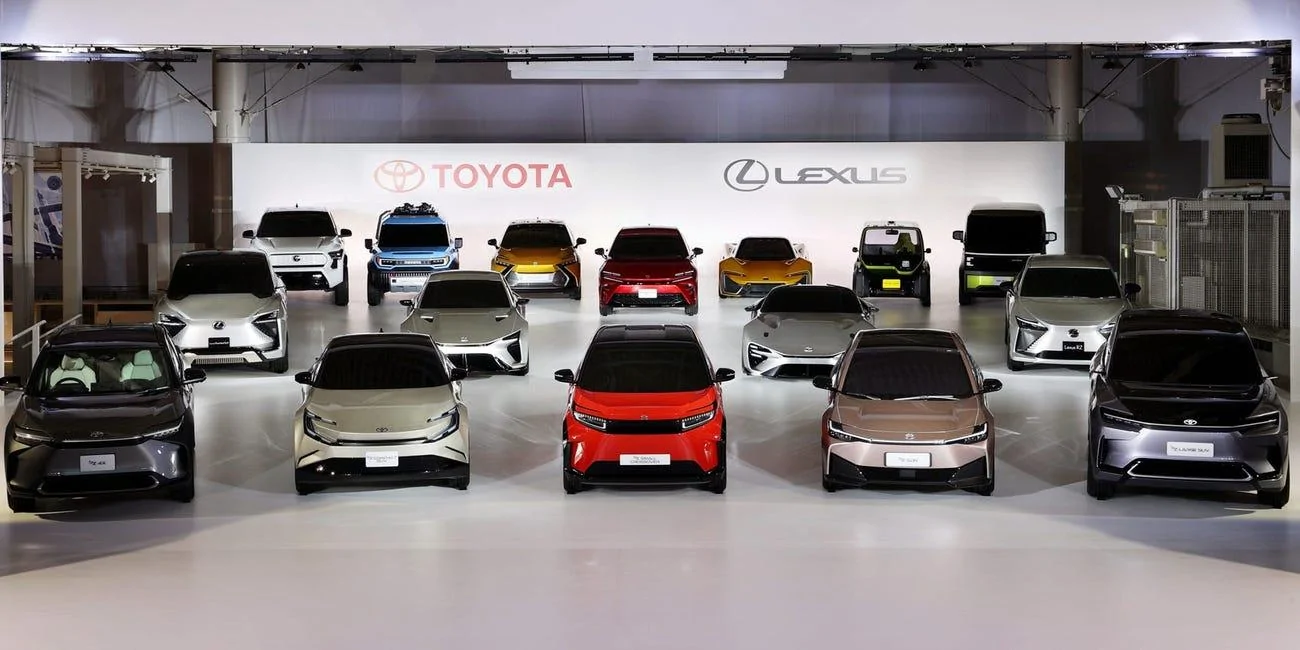 Tesla Cybertruck Toyota revealed an electric truck to compete with the F-150 Lightning and Rivian R1T 28fe45b0018b05279?width=1300&format=jpeg&auto=