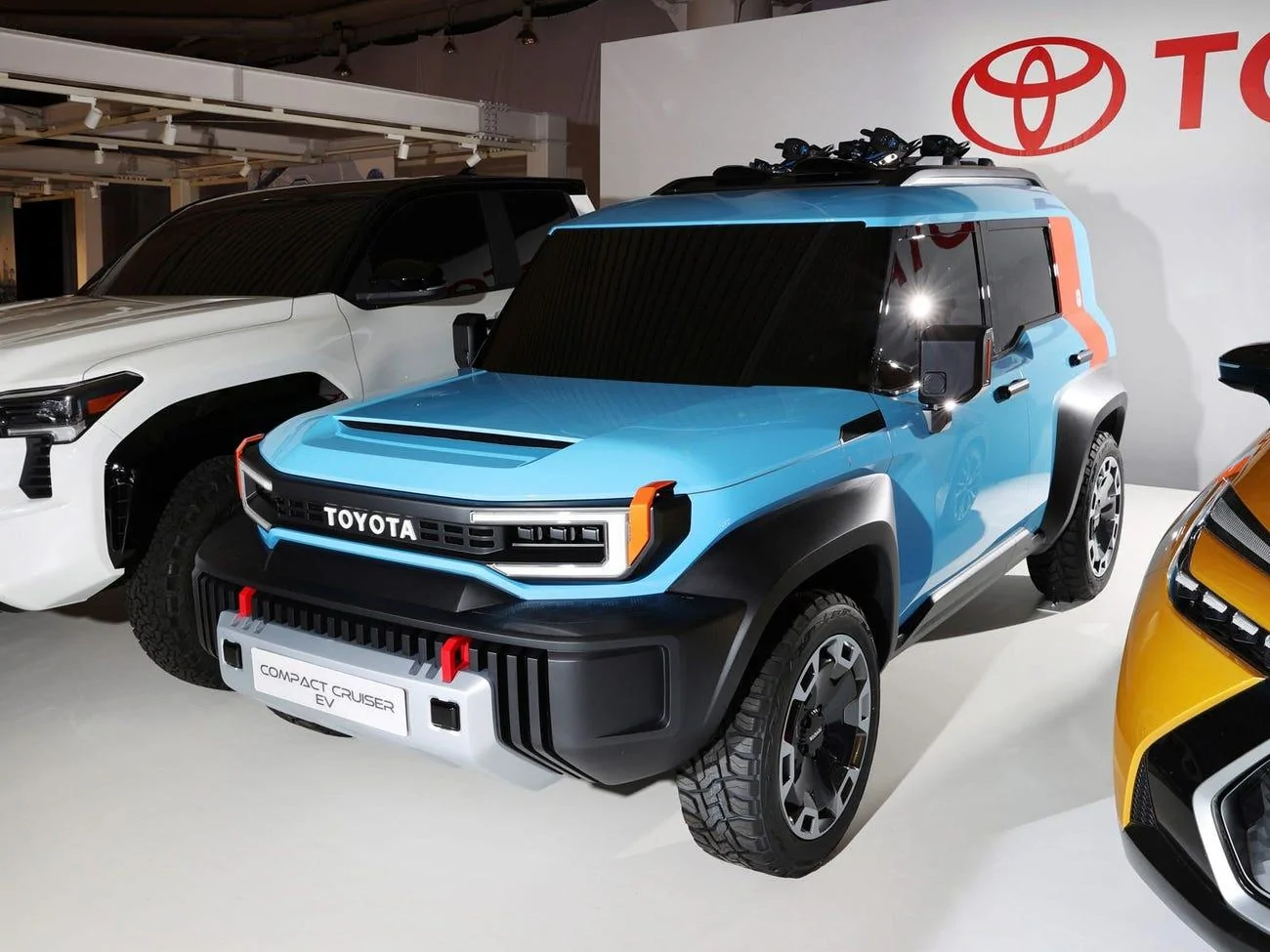 Tesla Cybertruck Toyota revealed an electric truck to compete with the F-150 Lightning and Rivian R1T 93f3bc50019193e5e?width=1300&format=jpeg&auto=