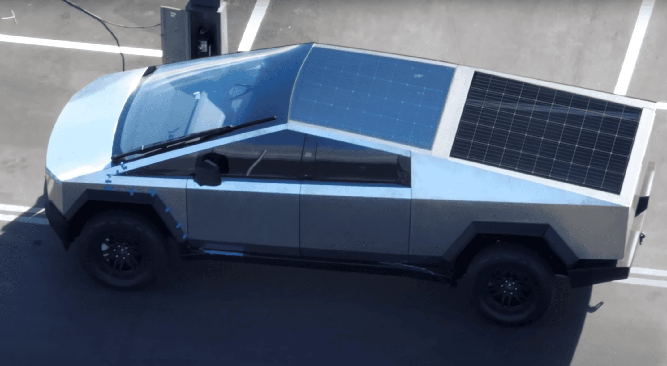 Tesla Cybertruck Cybertruck Solar Roof + Cover Potential [Photoshop] ct-solar