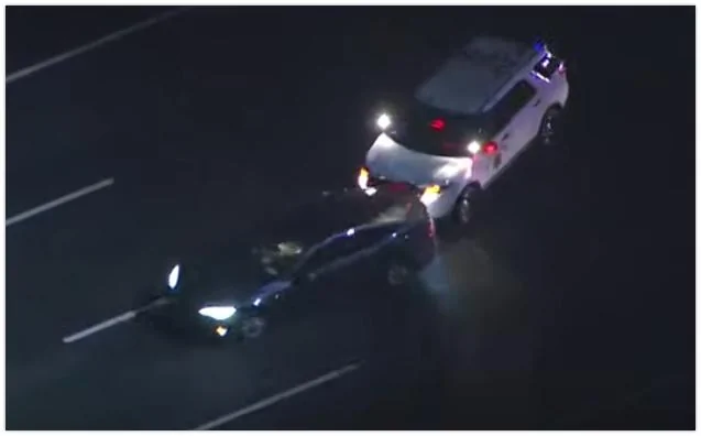 Tesla Cybertruck Stolen Tesla Model S Leads Police On Wild Pursuit CHP's PIT maneuver ends bizarre police chase involving possible stolen Tesla - YouTube 2021-1