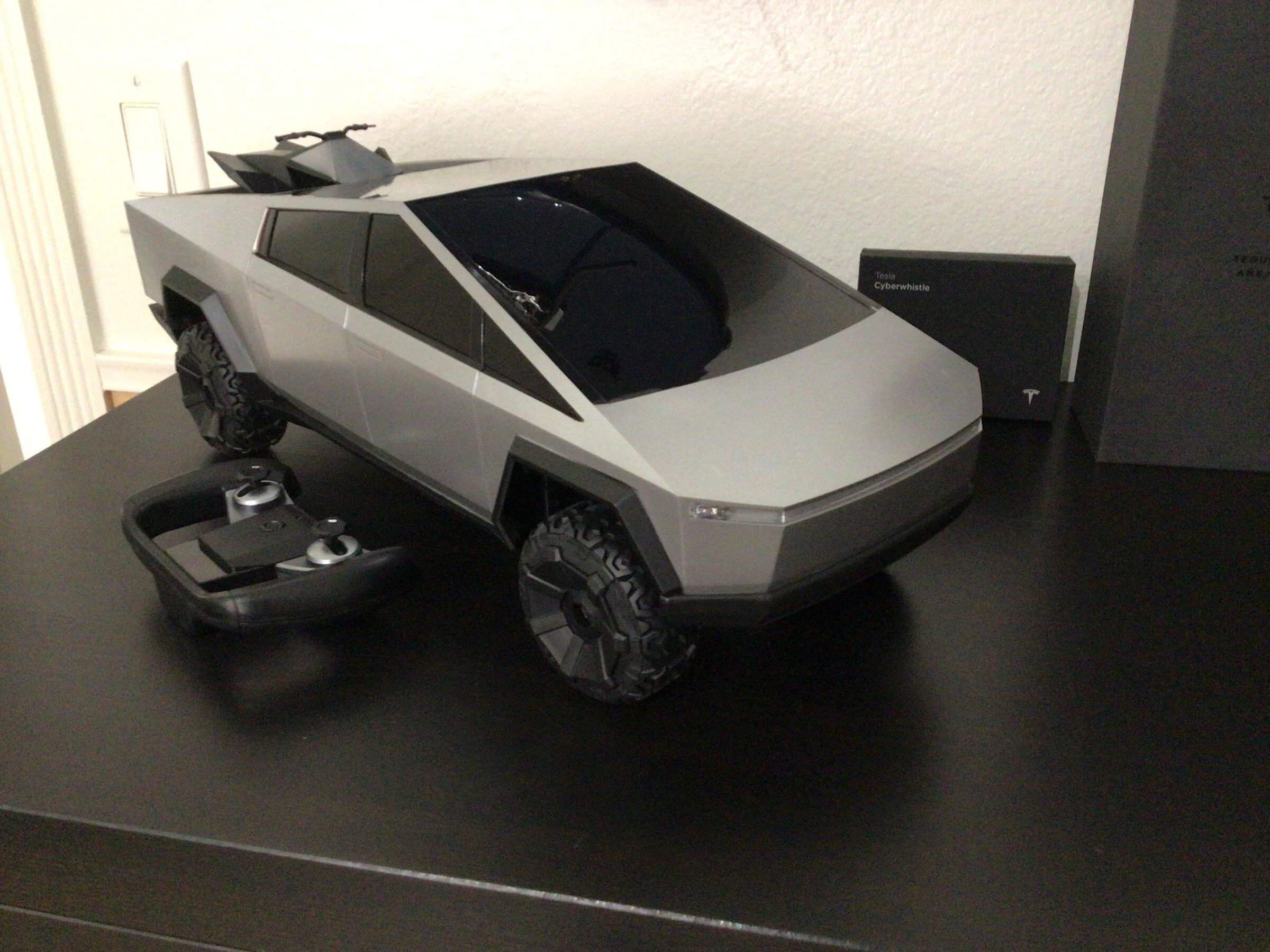 Tesla Cybertruck MATTEL 1:10 RC Cybertruck Coming Back + New Cyberquad on May 21! 457B4F45-4835-4C0E-B753-183866D65C64
