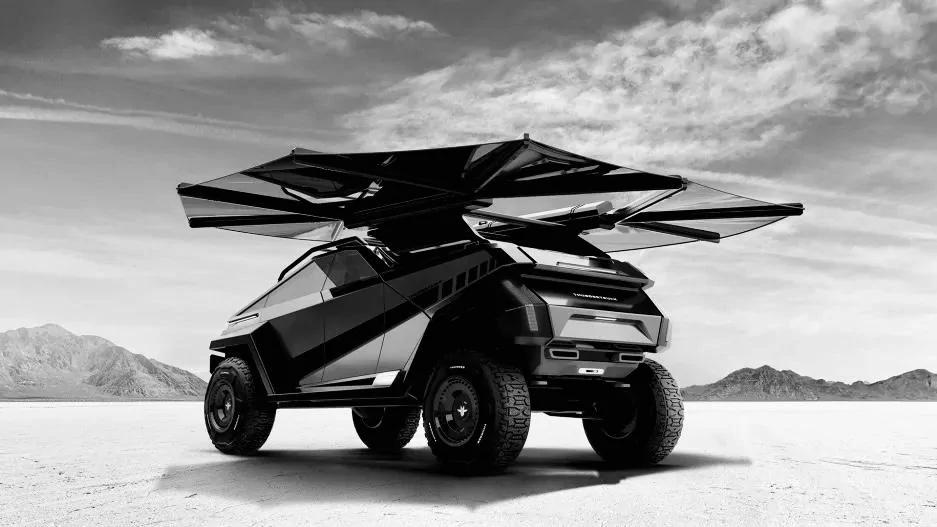 Tesla Cybertruck Is Thundertruck the offroad SUV iteration after Cybertruck 786D1001-5072-4453-BA40-DE6097A62975