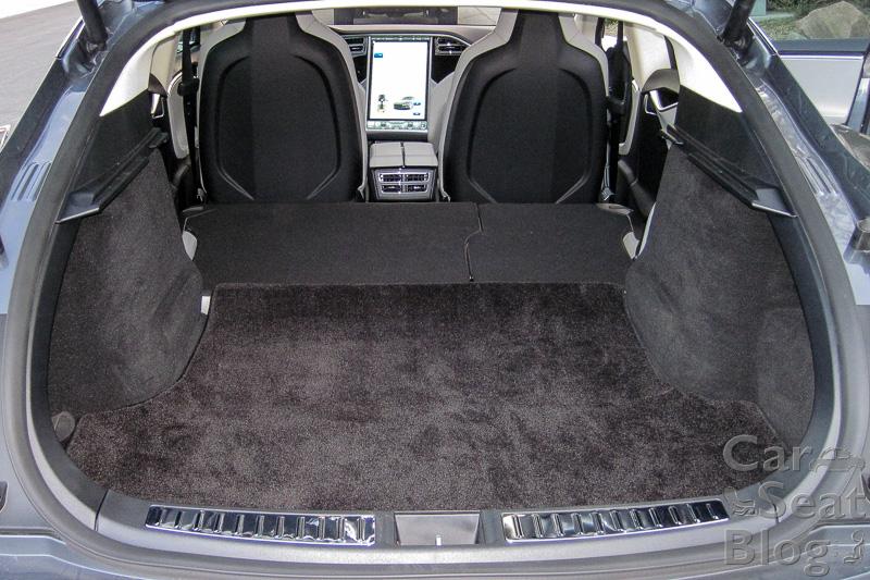 Tesla Cybertruck Folding rear seats, other interior features? Tesla-rear-seats-folded