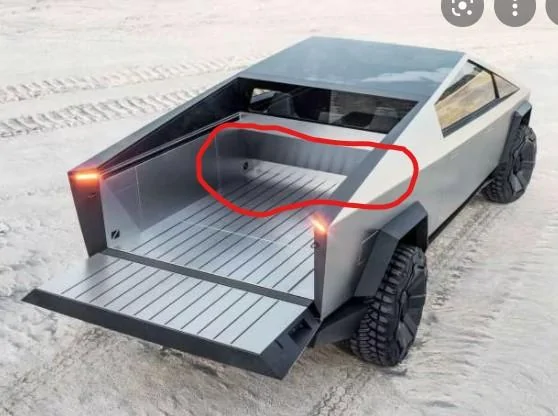 Tesla Cybertruck Folding rear seats (& center seat) confirmed in new Cybertruck patent! Points to possible pass through? Screenshot 2021-12-23 093833