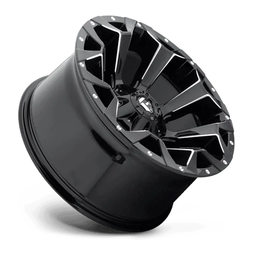 Tesla Cybertruck What Aftermarket Wheels Are You Thinking About for Your CT? FUEL_Assualt_GLS-BLK_20x10_A2_500