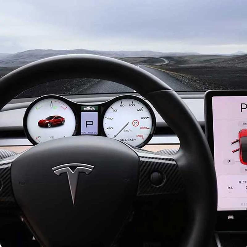 Tesla Cybertruck Why no HUD? (On any Tesla?) mentClusterwithSpeedometerGearDisplayDrivingMode_1