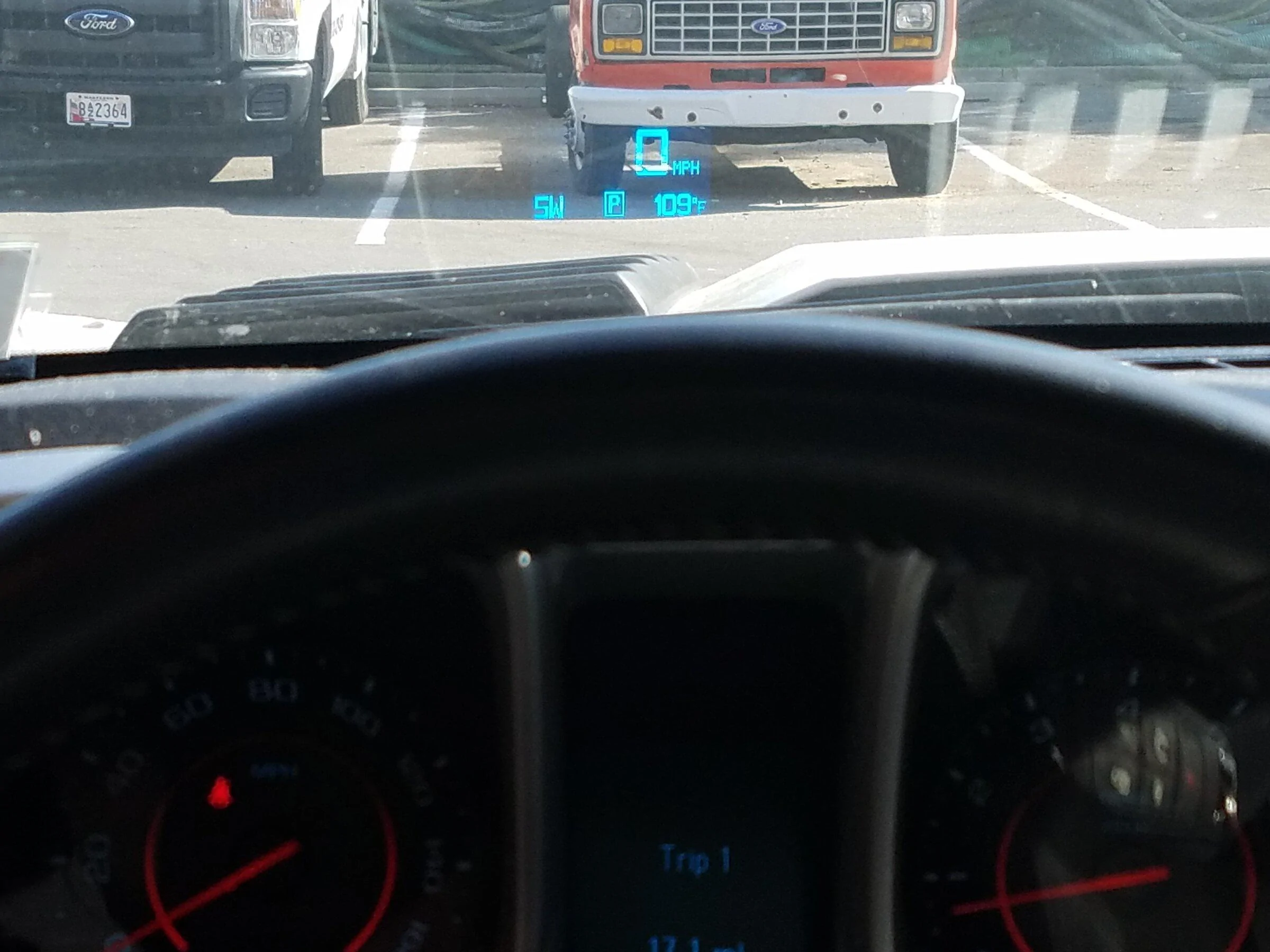 Tesla Cybertruck Why no HUD? (On any Tesla?) 20160811_171846
