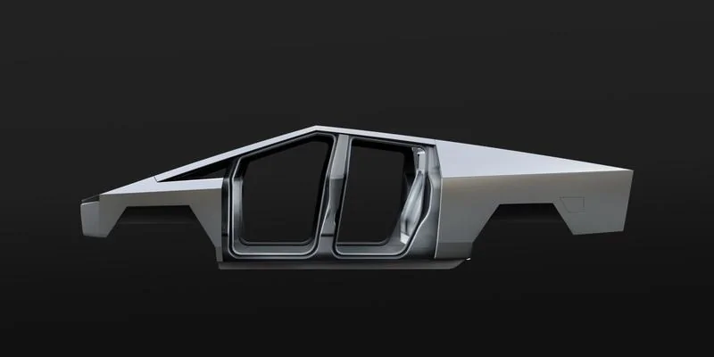 Tesla Cybertruck Manufacturing the Cybertruck... excited to see process for folding stainless body parts. tesla-cybertuck-exos_800x0