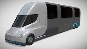 Tesla Cybertruck Self Propelled Travel Trailer by Airstream 1641848225085