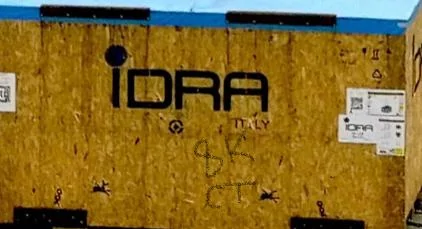 Tesla Cybertruck Southbound GigaPress Spotted 076F052D-88F7-4CE2-A484-A0F7B487A58C