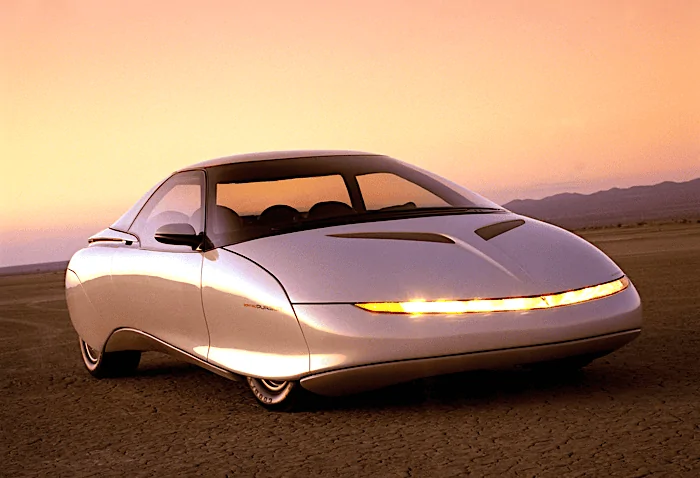 Tesla Cybertruck 35 years ago, this GM prototype had a yoke, four-wheel steering, and satellite navigation 1642481252569