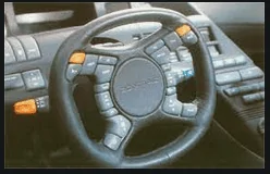 Tesla Cybertruck 35 years ago, this GM prototype had a yoke, four-wheel steering, and satellite navigation 1642538139925