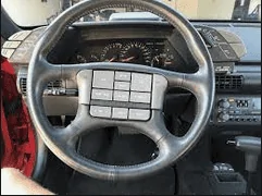 Tesla Cybertruck 35 years ago, this GM prototype had a yoke, four-wheel steering, and satellite navigation 1642538173015