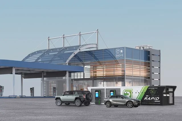 Tesla Cybertruck GM Says Its Fuel Cell Generators Could Enable EV Fast-Charging im-470725?width=639&height=426