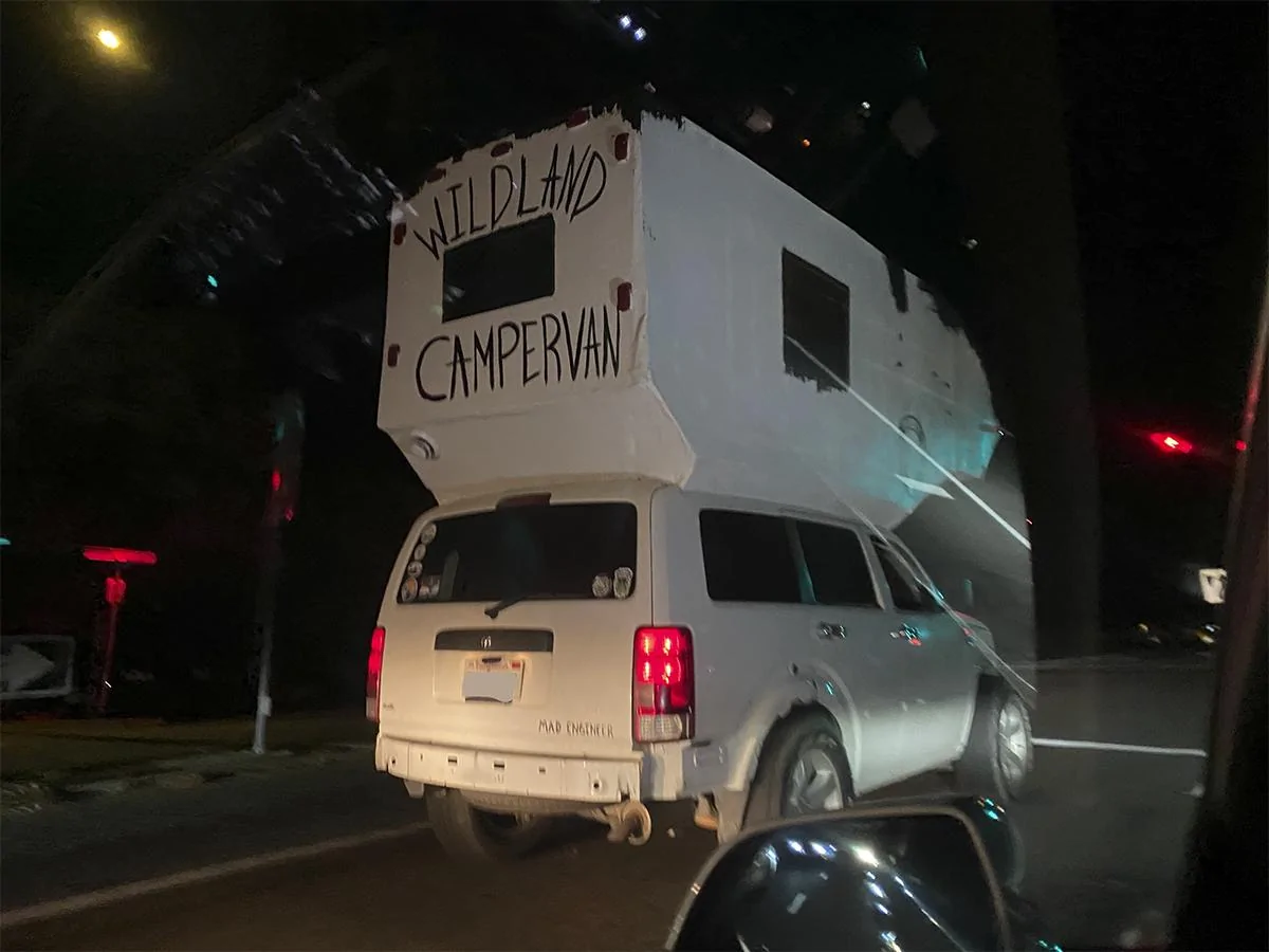 Tesla Cybertruck Mad Engineer makes own WildLand CamperVan campervan2