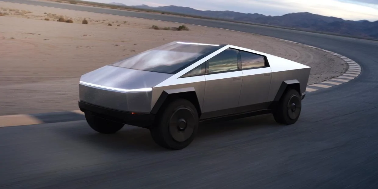 Tesla Cybertruck Cybertruck Photos Leaked! ? [Added: Video Showing Whole Truck -- Rear & Bed] A11221BD-6B61-4E46-9581-F4E4331E6002