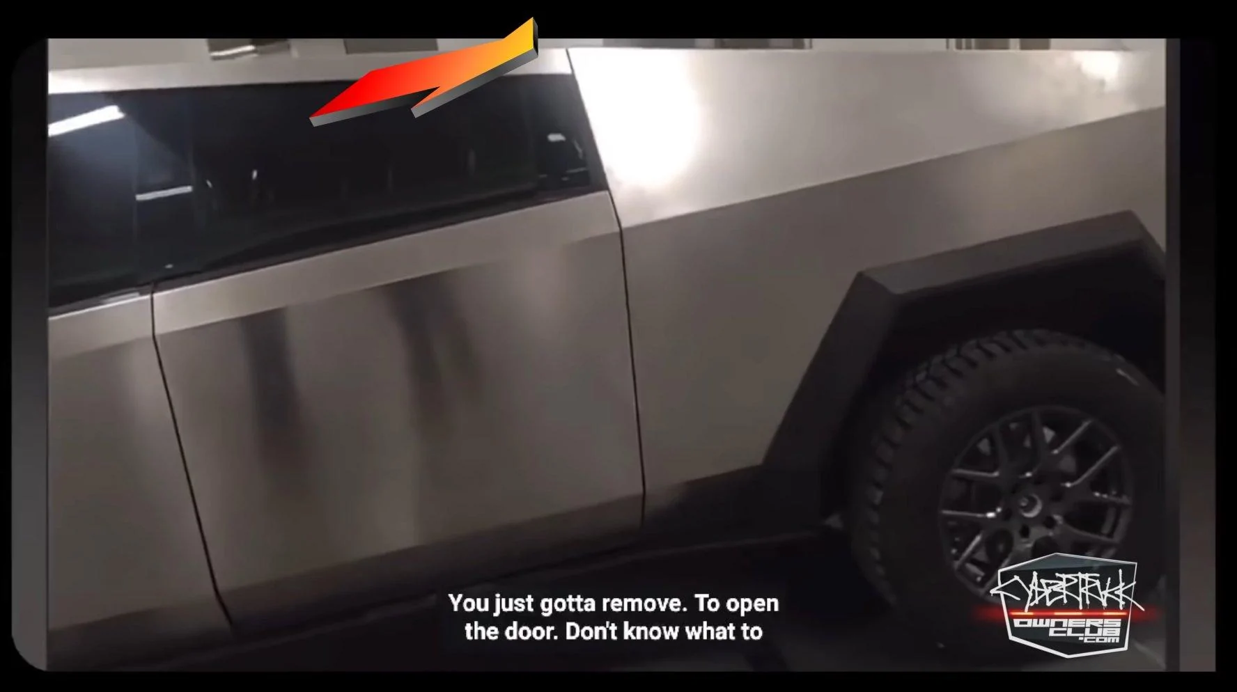 Tesla Cybertruck Side sail area? saildoor