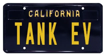 Tesla Cybertruck Custom license plate / vanity plate name for your Cybertruck? tank_EV