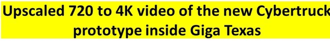 Tesla Cybertruck Cybertruck Photos Leaked! ? [Added: Video Showing Whole Truck -- Rear & Bed] 1643067781004