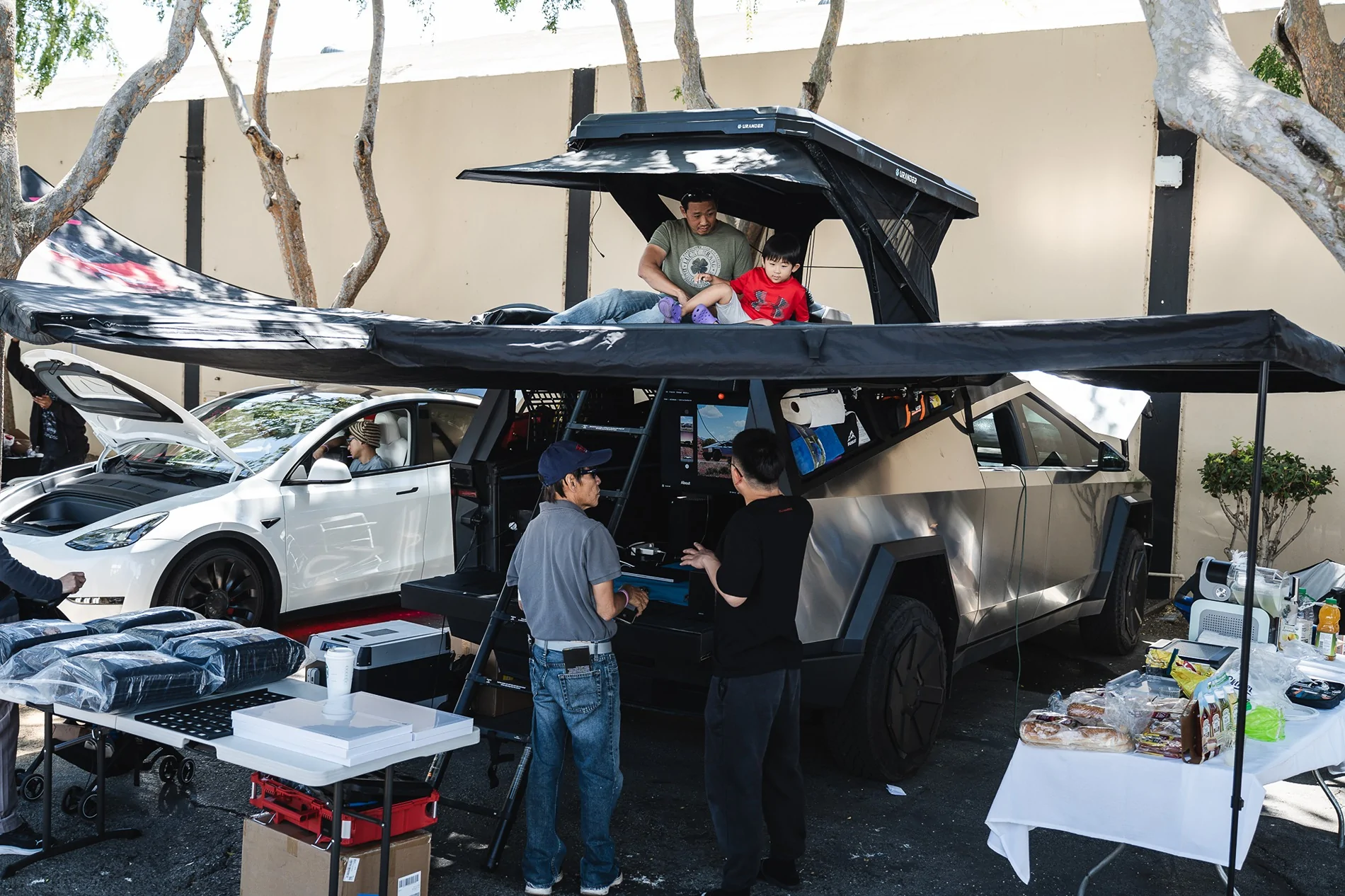 Tesla Cybertruck Urander Overlanding Setup at X Takeover 2025 A7403517-15
