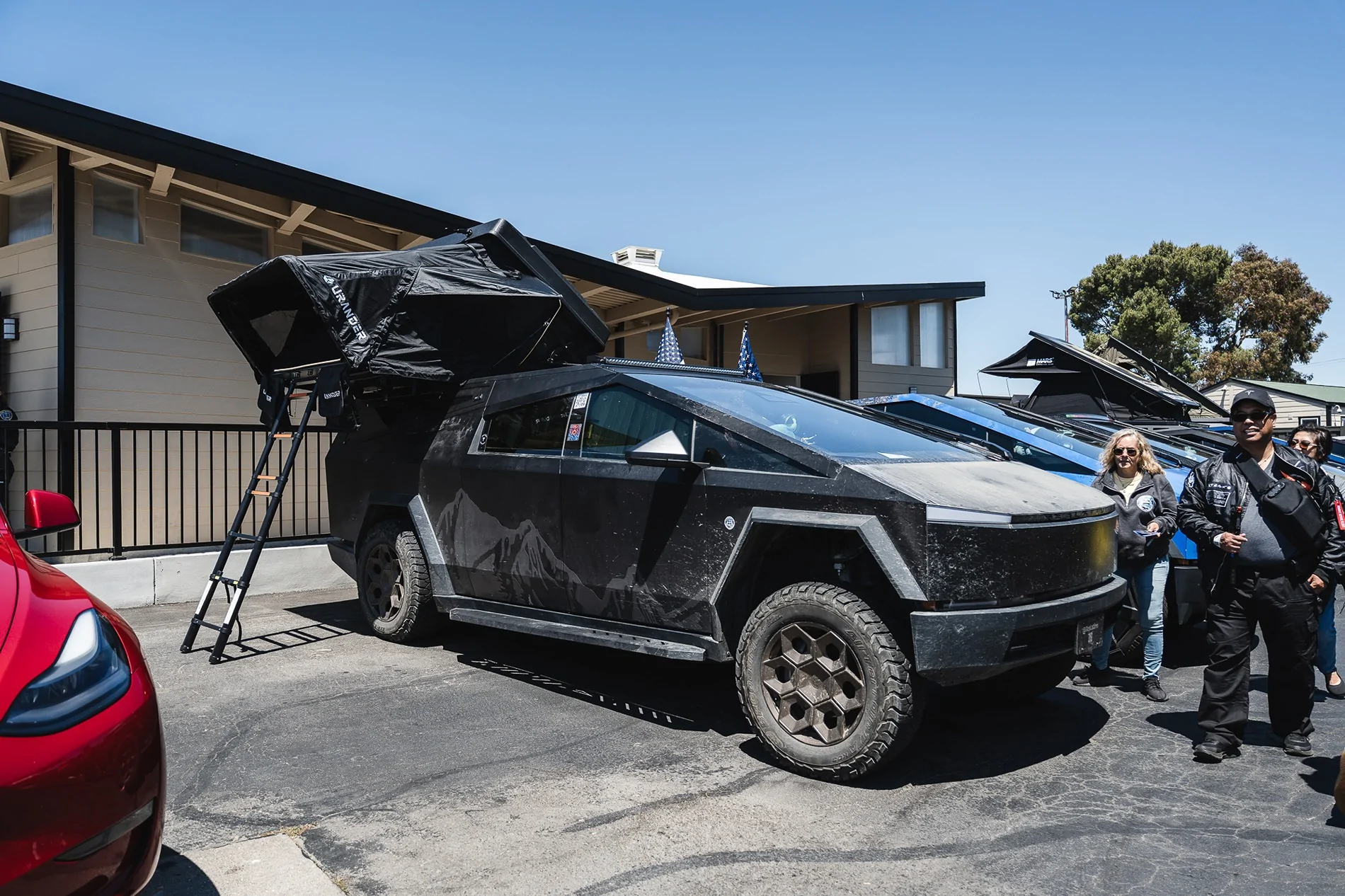 Tesla Cybertruck Urander Overlanding Setup at X Takeover 2025 A7403441-10