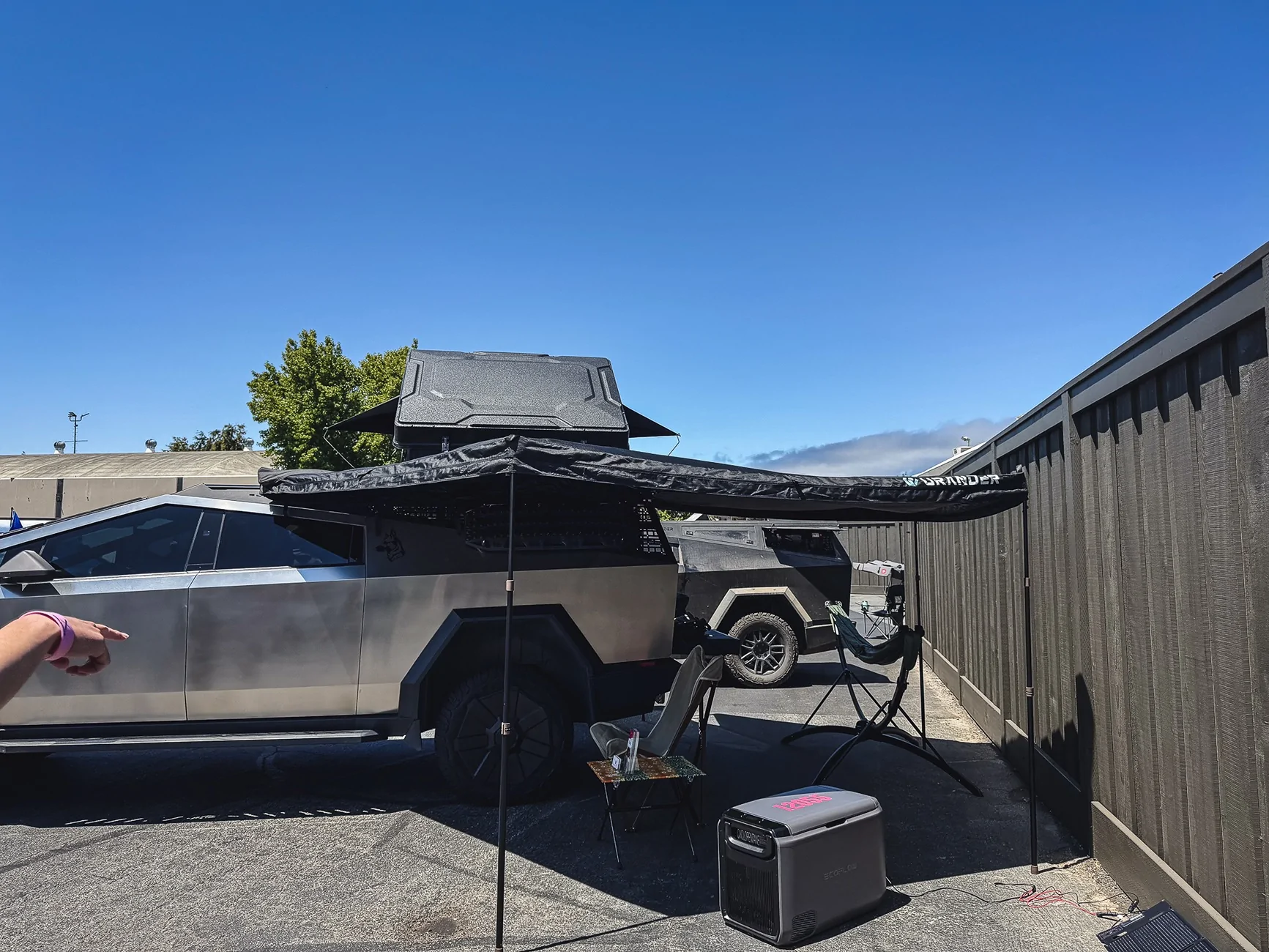 Tesla Cybertruck Urander Overlanding Setup at X Takeover 2025 IMG_7554-3