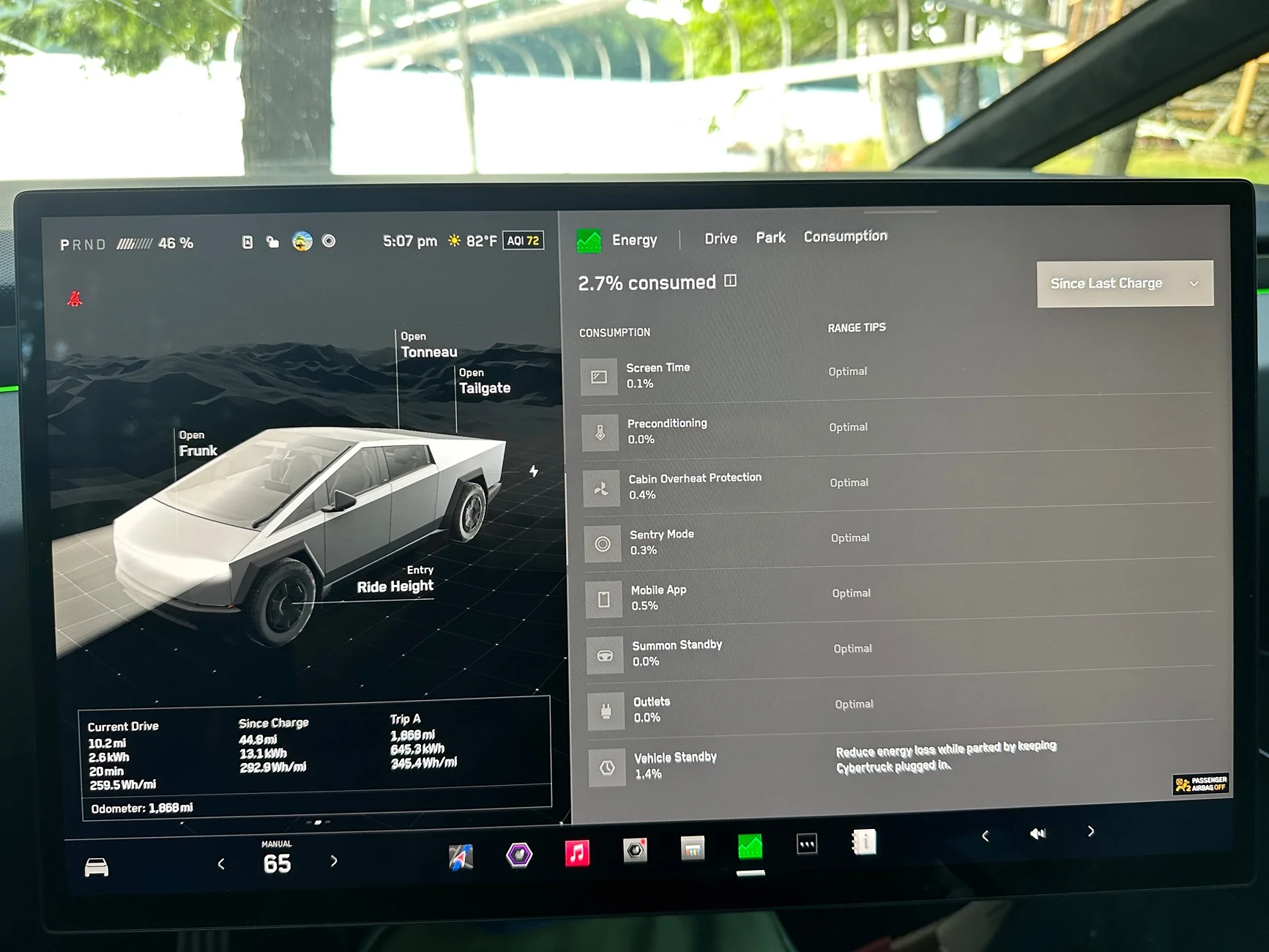 Tesla Cybertruck Newbie Range Question IMG_1541