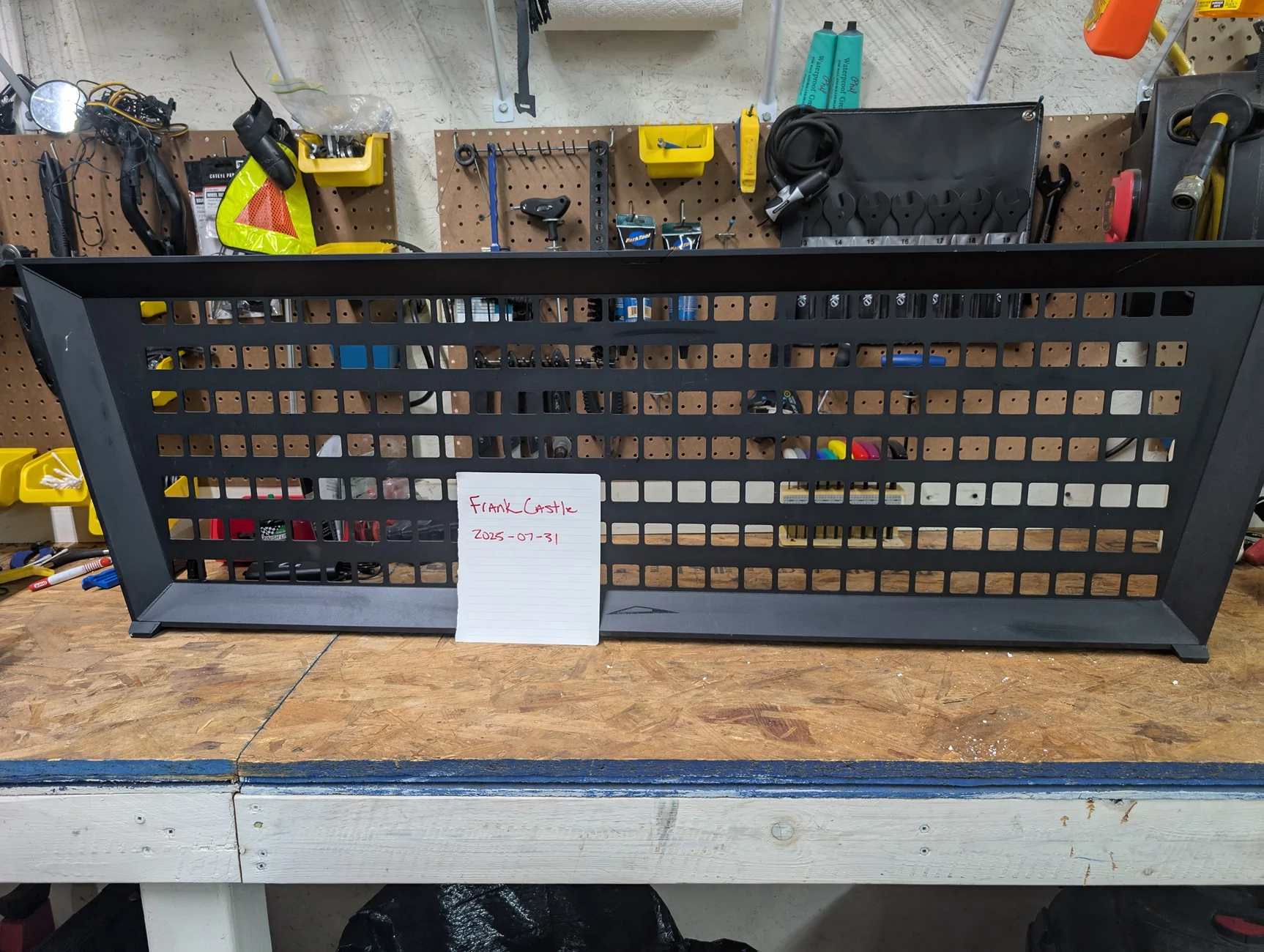 Tesla Cybertruck SOLD - Selling vault divider $200 PXL_20250731_204625599