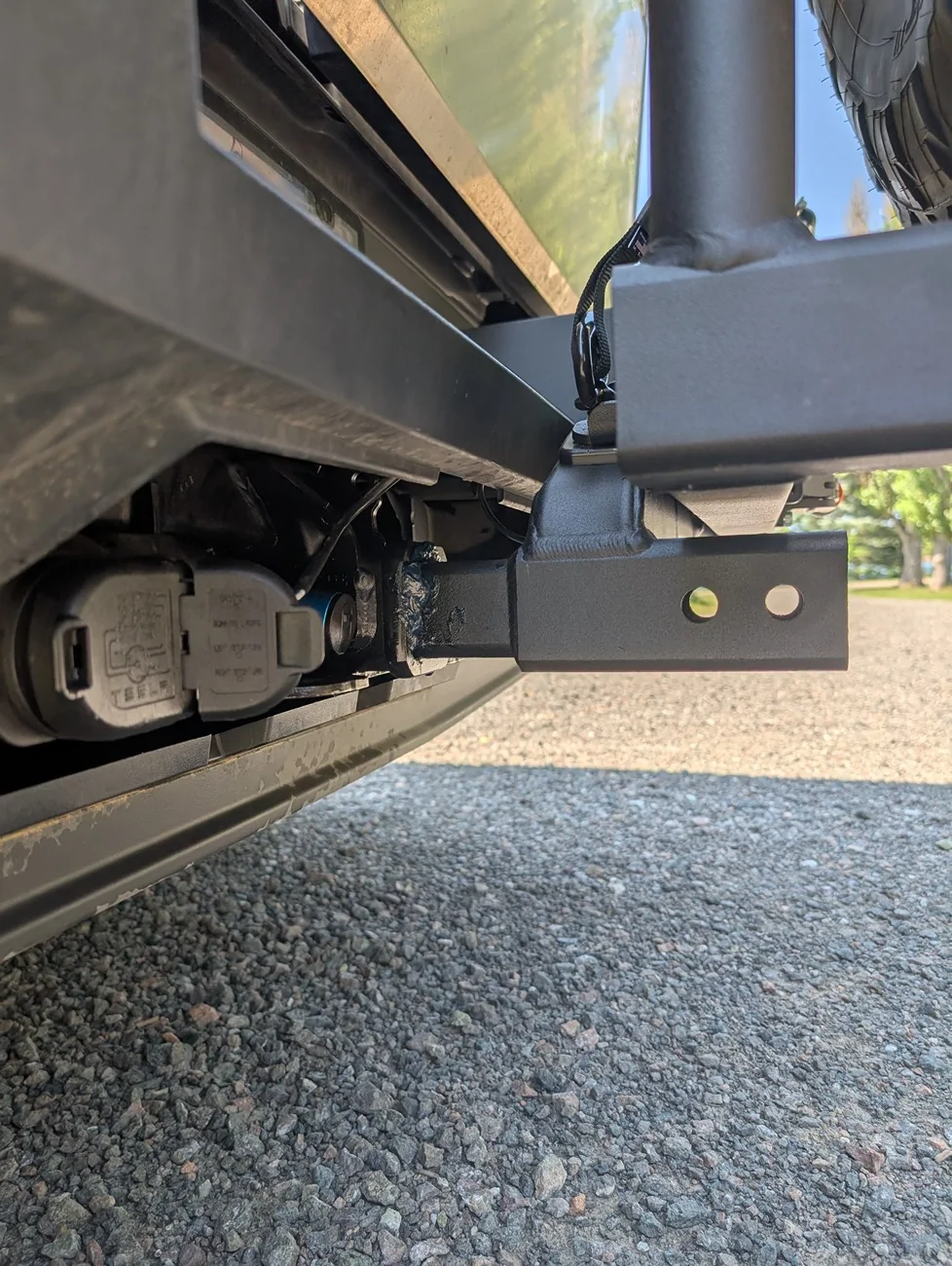 Tesla Cybertruck Spare Tire Carrier - RiGd Ultraswing Mega PXL_20250801_170154678