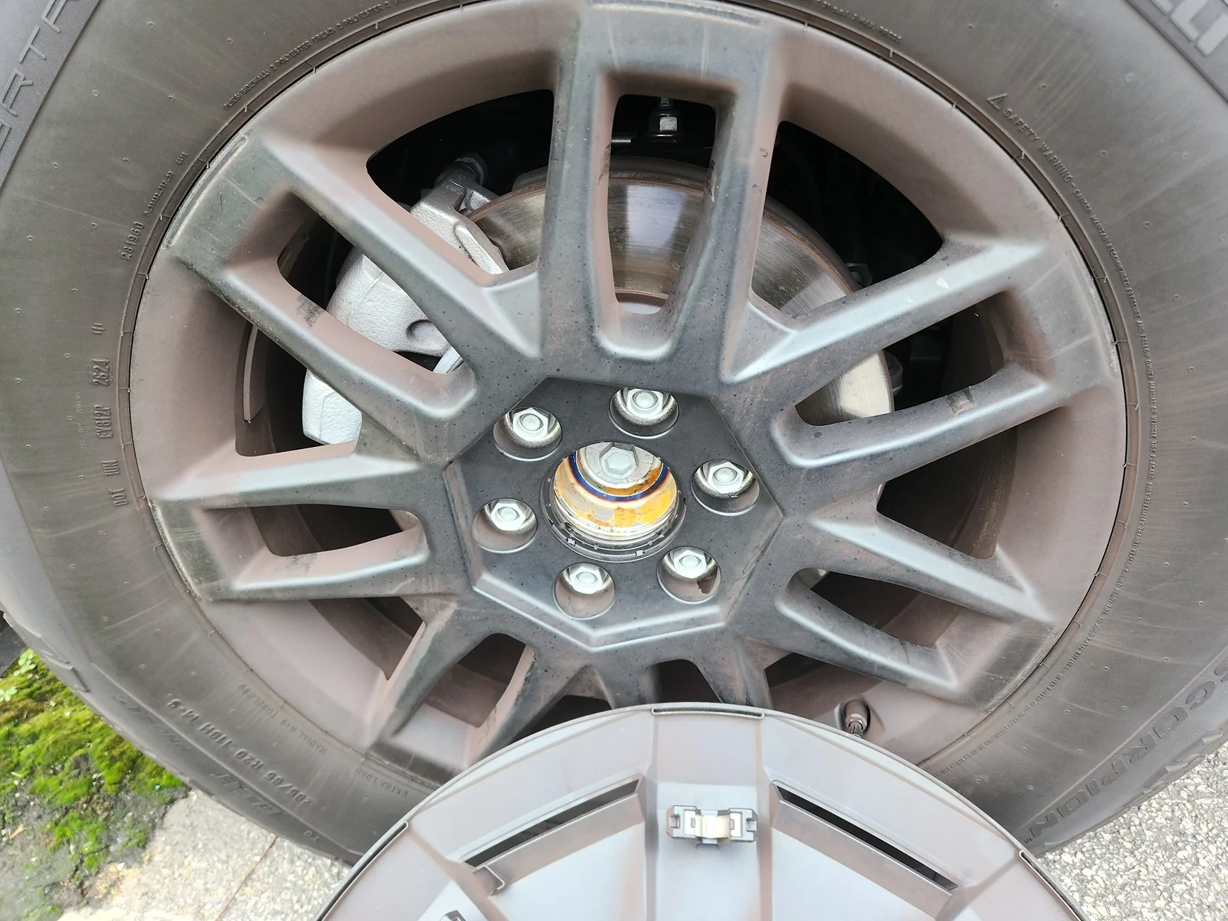 Tesla Cybertruck Are you seeing this? (Excessive rear brake dust) 1000023921