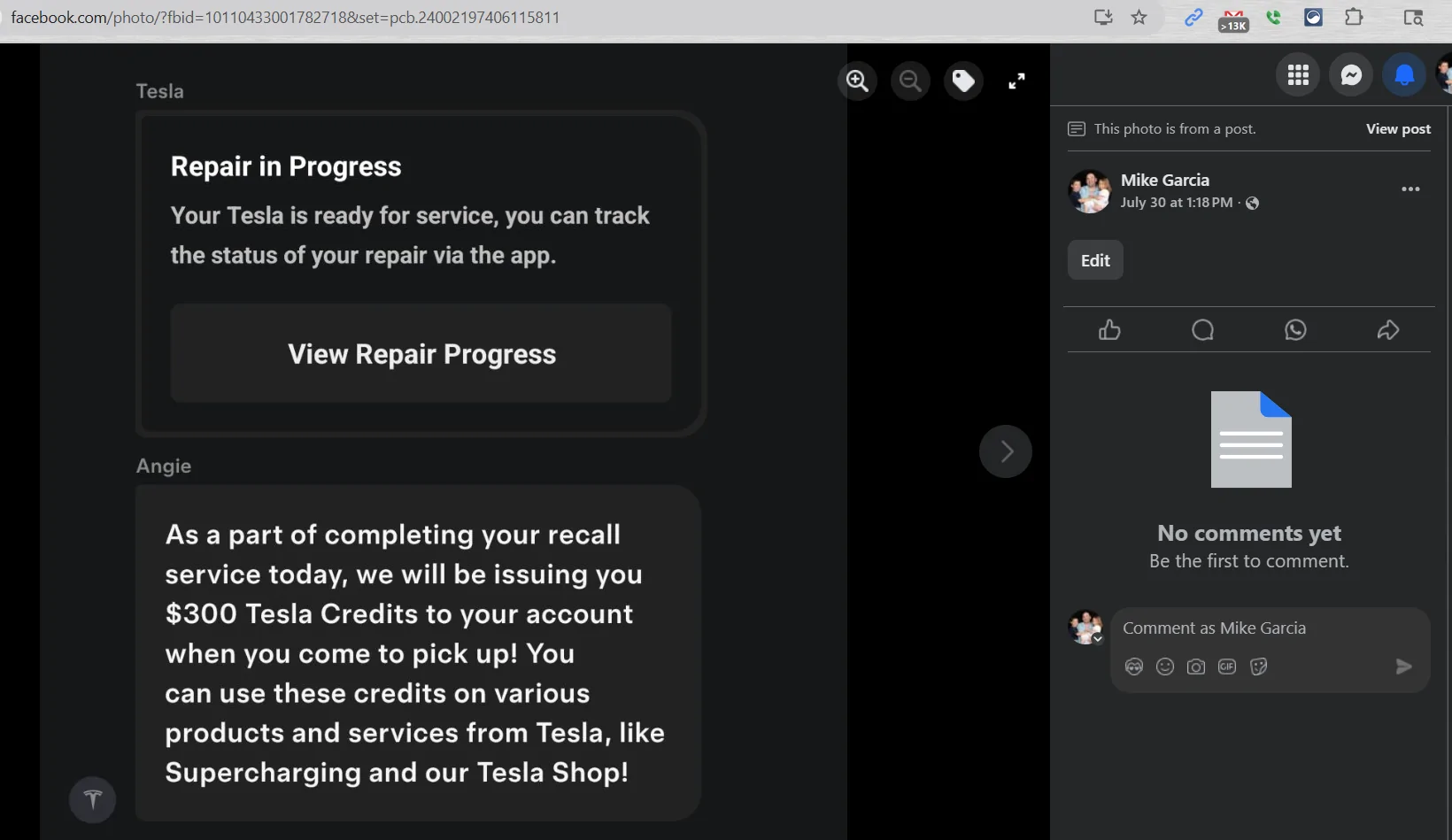 Tesla Cybertruck Tesla providing $300 credit to owners getting cantrails repaired (if Cybertruck is wrapped) 1754330544187-ph