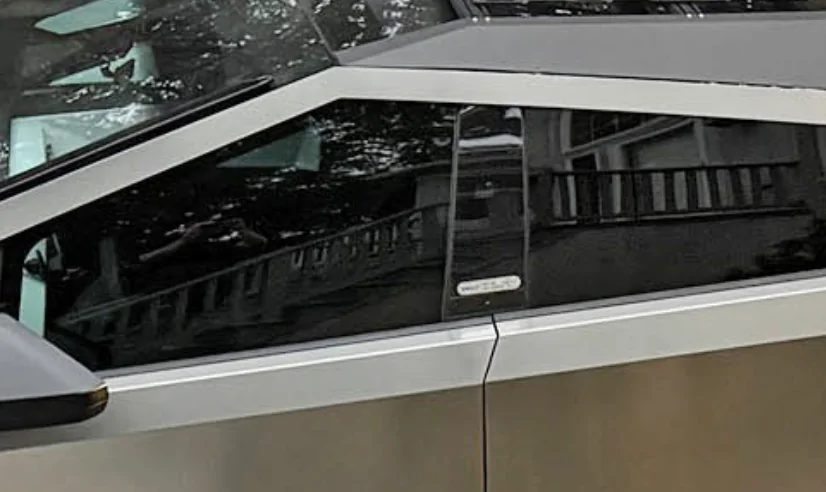 Tesla Cybertruck Cybertruckco Sport Rack & Rear Crossbars installed Screenshot 2025-08-04 at 12.54.34