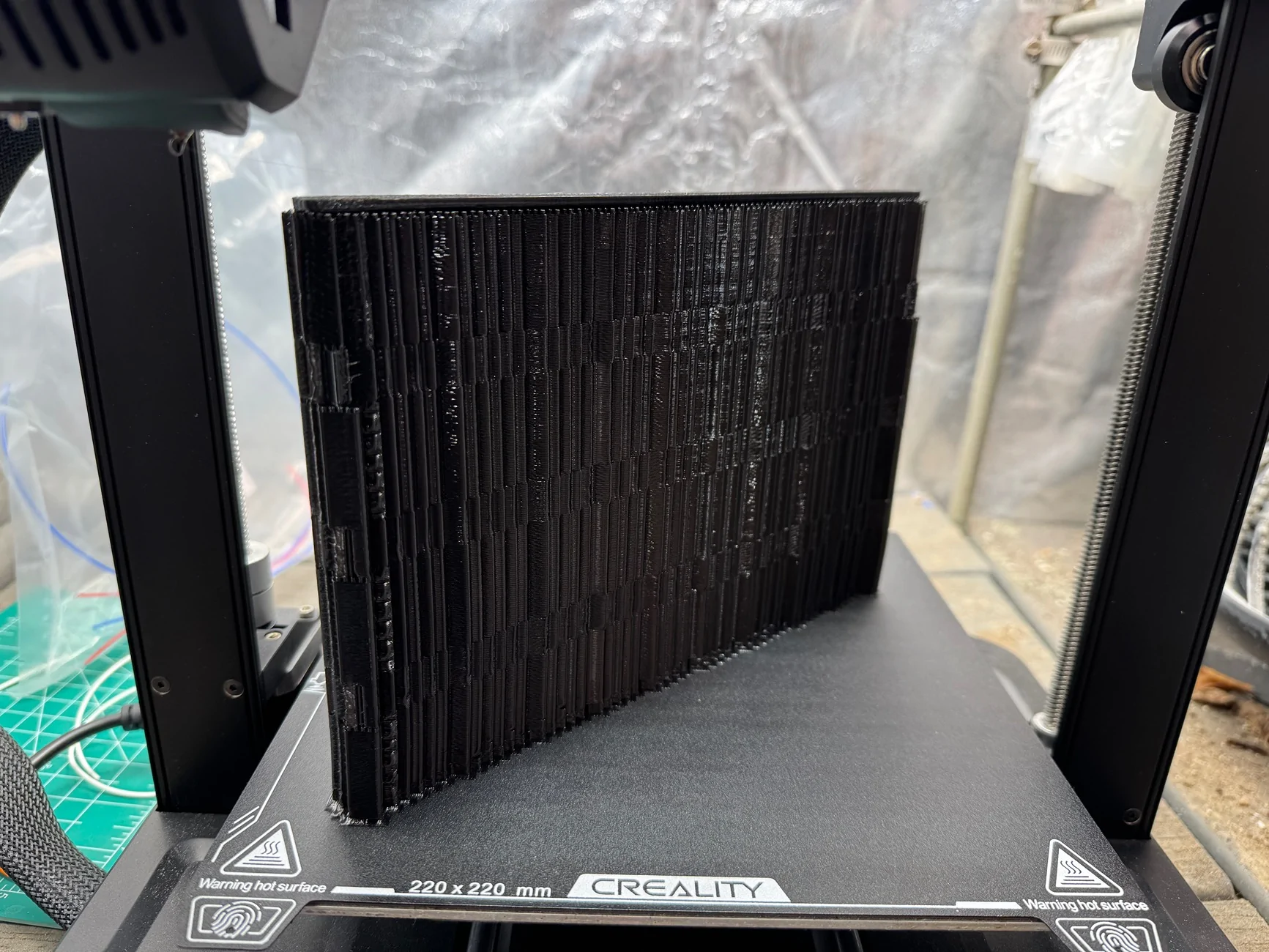 Tesla Cybertruck Rear display cover - 3D print! IMG_4674