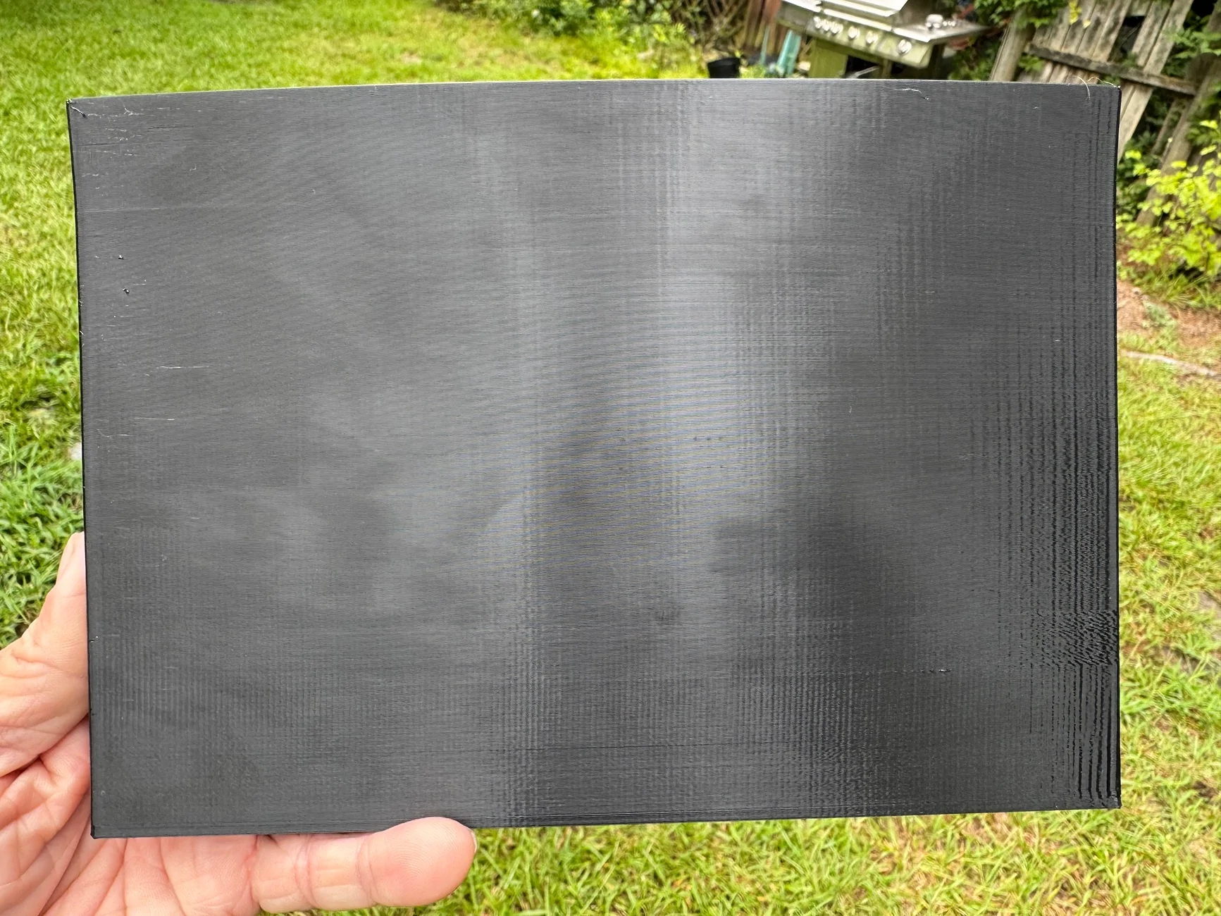Tesla Cybertruck Rear display cover - 3D print! IMG_4681