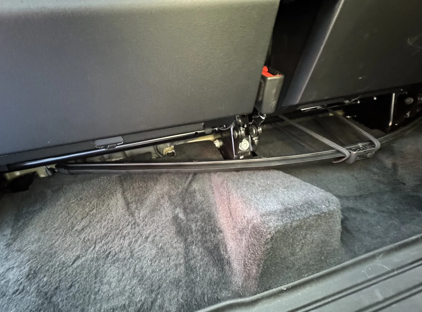 Tesla Cybertruck Storing a spare BAW (windshield wiper) onboard - solution (update: maybe not) IMG_1334