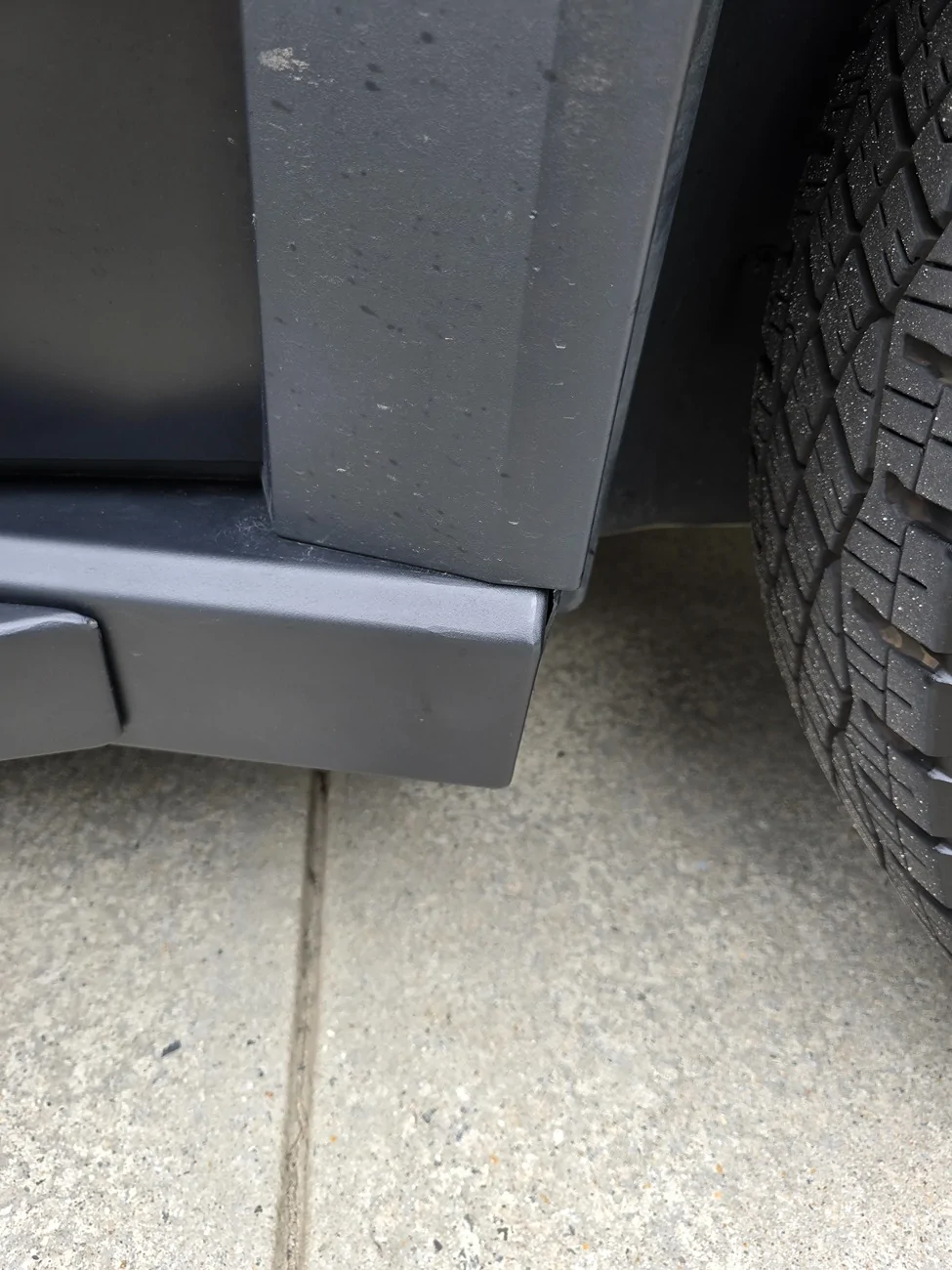 Tesla Cybertruck UP (Unplugged Performance) Rocker Panels and Sliders - Arrived & Installed 20250807_113513