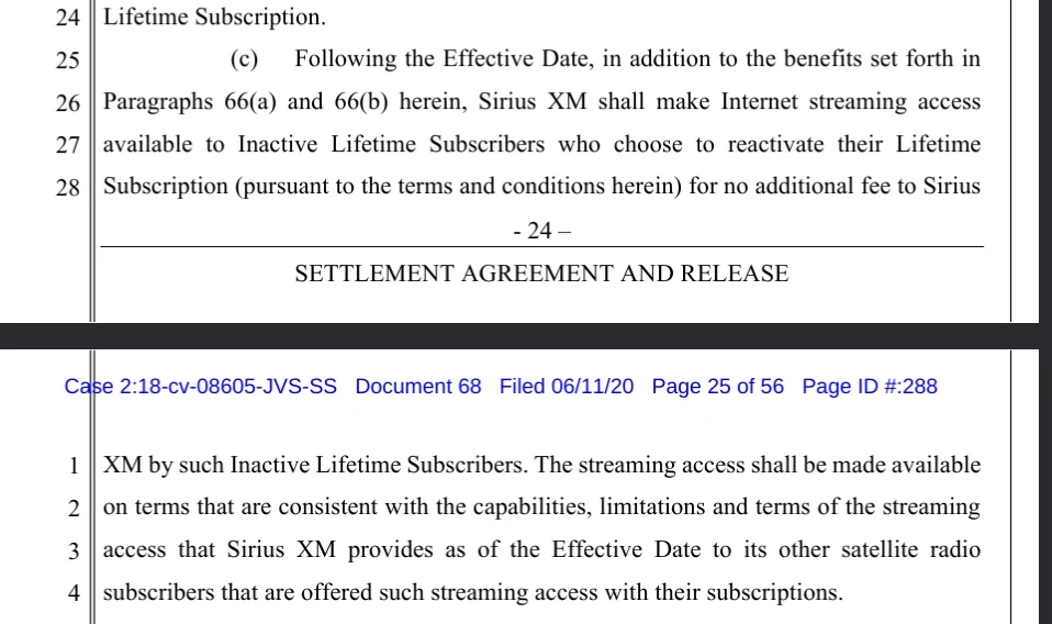 Tesla Cybertruck SiriusXM Lifetime subscriptions being denied for Cybertruck SmartSelect_20250808_061124_Firefox