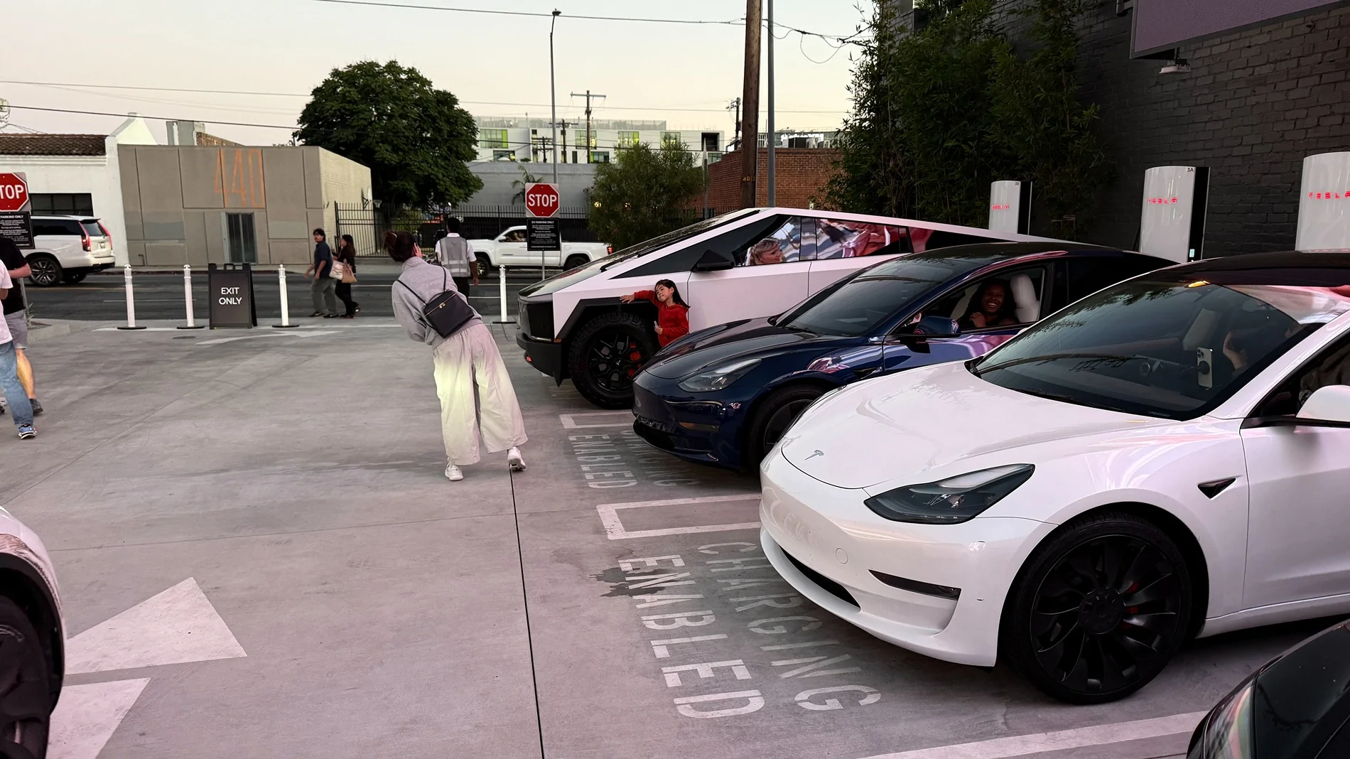 Tesla Cybertruck My Cybertruck + FSD drove from New Mexico to Tesla Diner Grand Opening. Let’s see your best Tesla Diner pics D0DD87C3-BAD8-4A78-8376-AB5CFB016C37_1_201_a