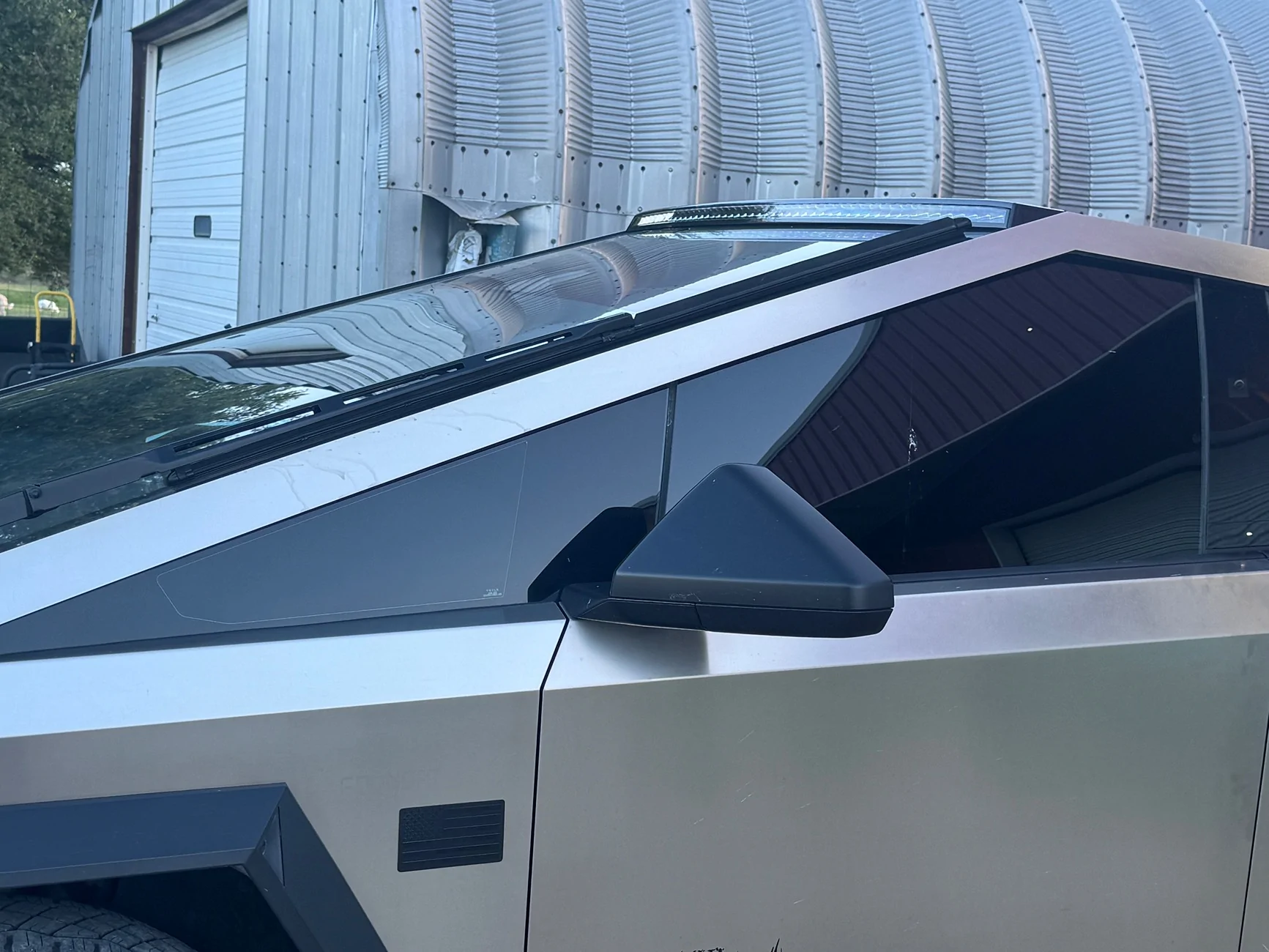 Tesla Cybertruck Breaking:  Light Bar Installs on Hold Confirmed by Tesla IMG_3875