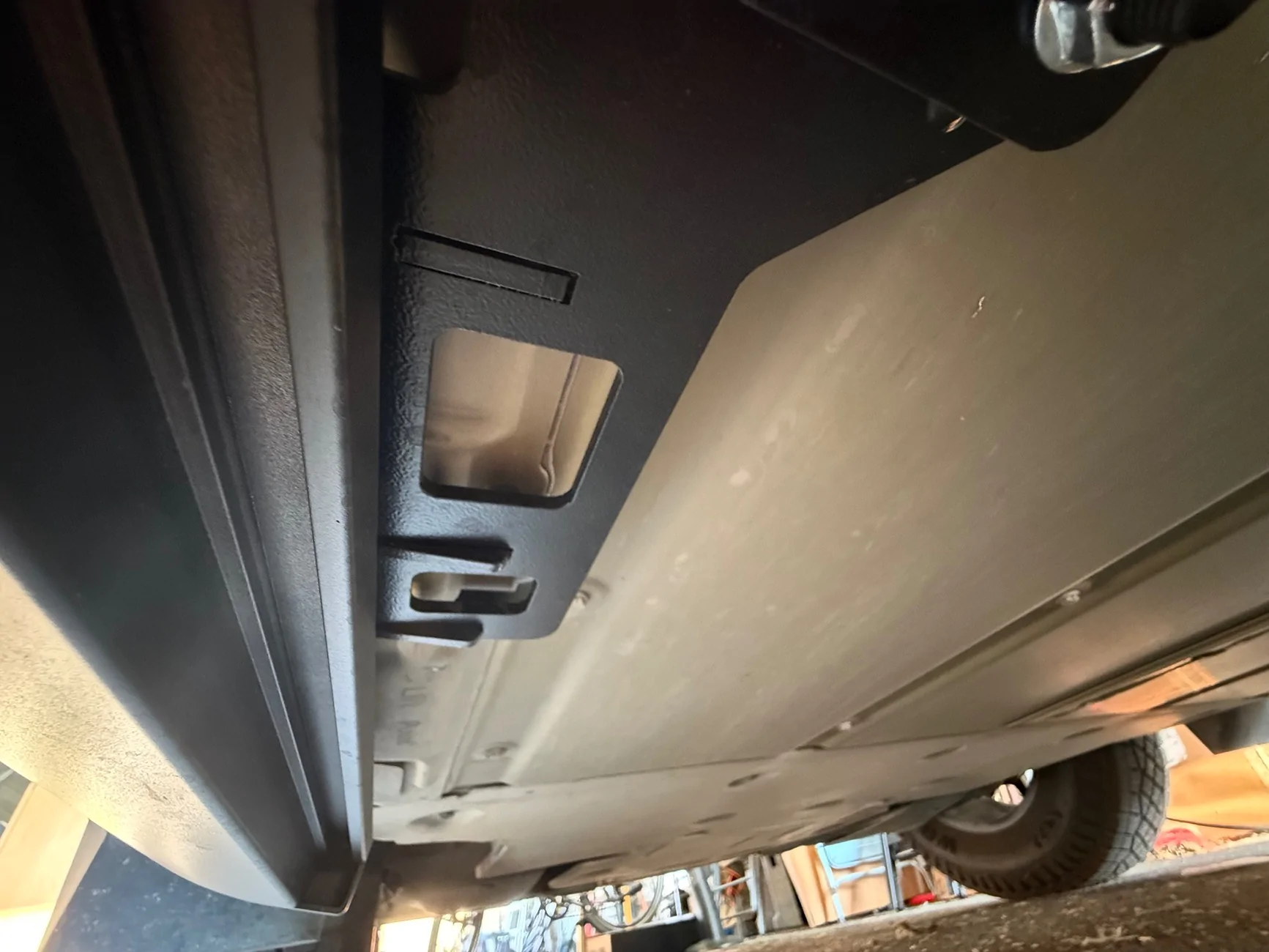 Tesla Cybertruck Powerstep (Retractable Power Running Boards) Install by Old Fat Man! IMG_1080