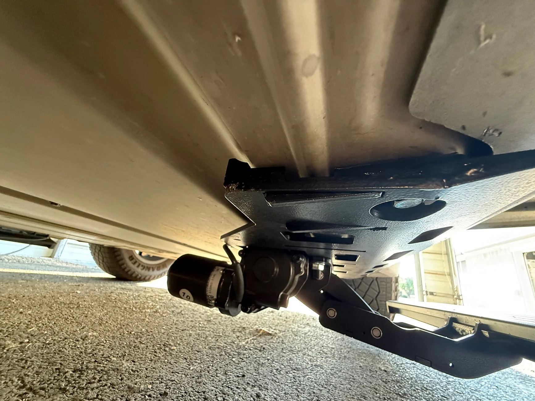 Tesla Cybertruck Powerstep (Retractable Power Running Boards) Install by Old Fat Man! IMG_1077