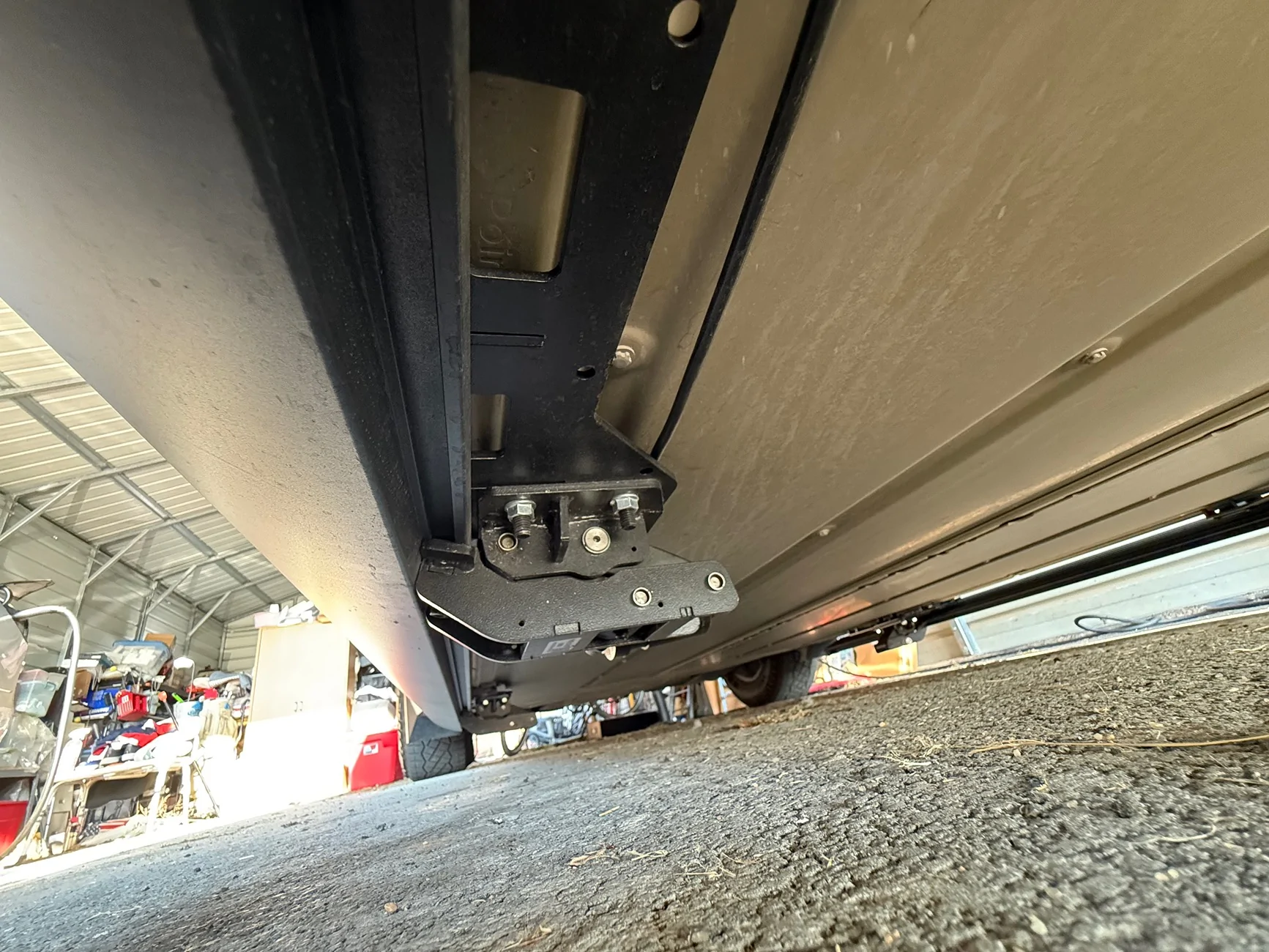 Tesla Cybertruck Powerstep (Retractable Power Running Boards) Install by Old Fat Man! IMG_1083