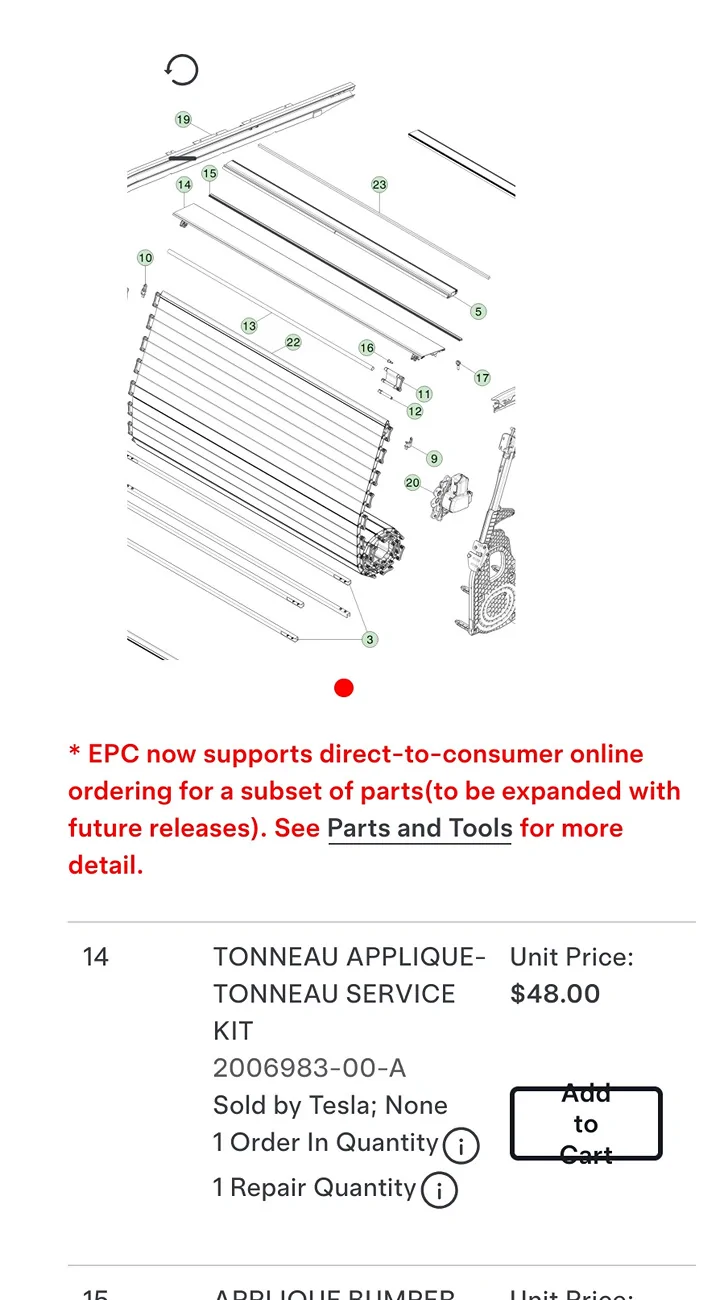 Tesla Cybertruck Help Identifying Part Number SmartSelect_20250811_115658_Firefox