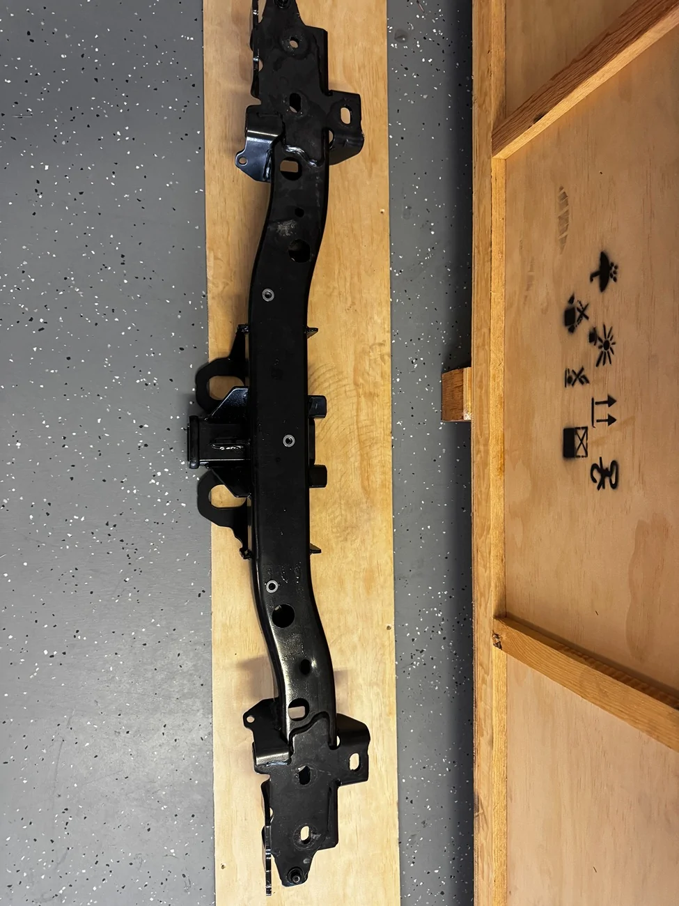 Tesla Cybertruck REAR BUMBER STOCK TRAILER HITCH, AND REAR FASCIA DIFFUSER FOR SALE IMG_0770