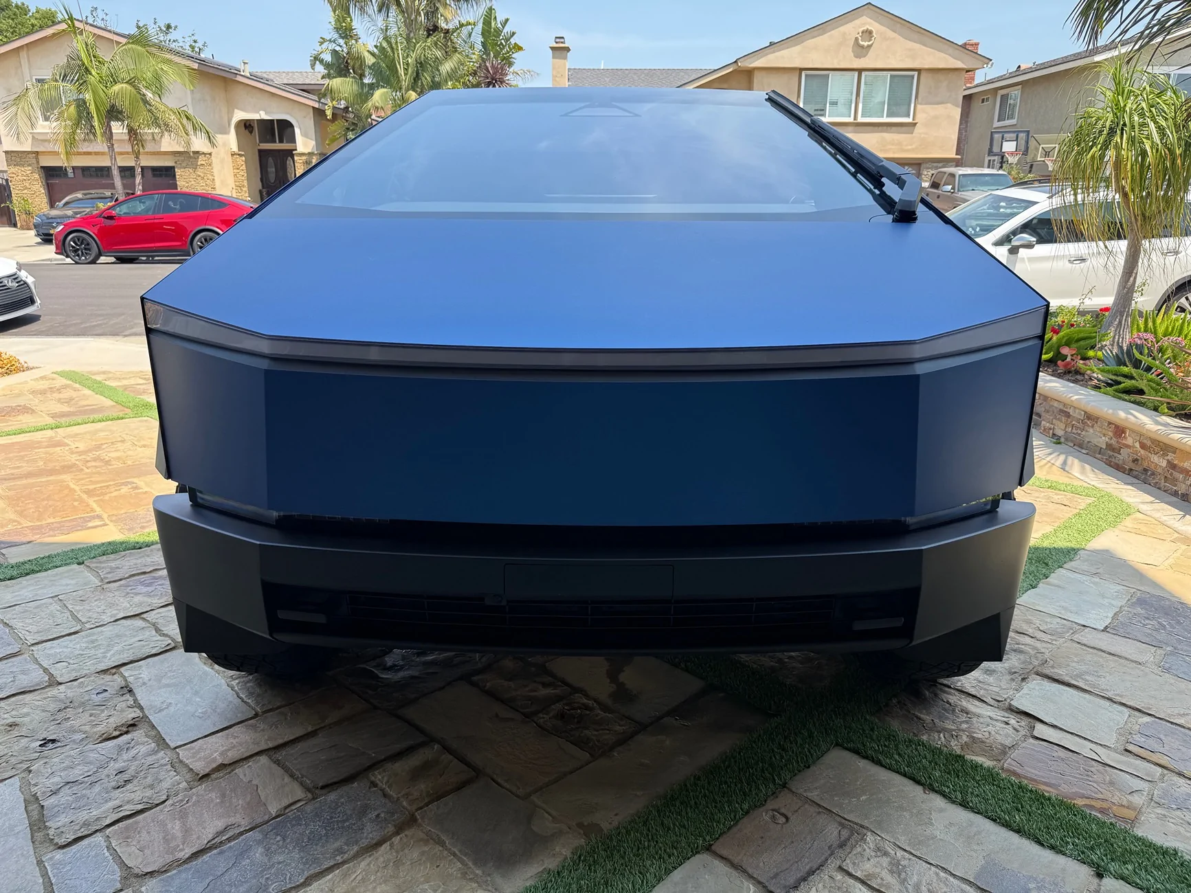 Tesla Cybertruck Foundation Series AWD Cybertruck, FSD, Matte Blue, Tsportline Wheels, $75k OBO IMG_8721