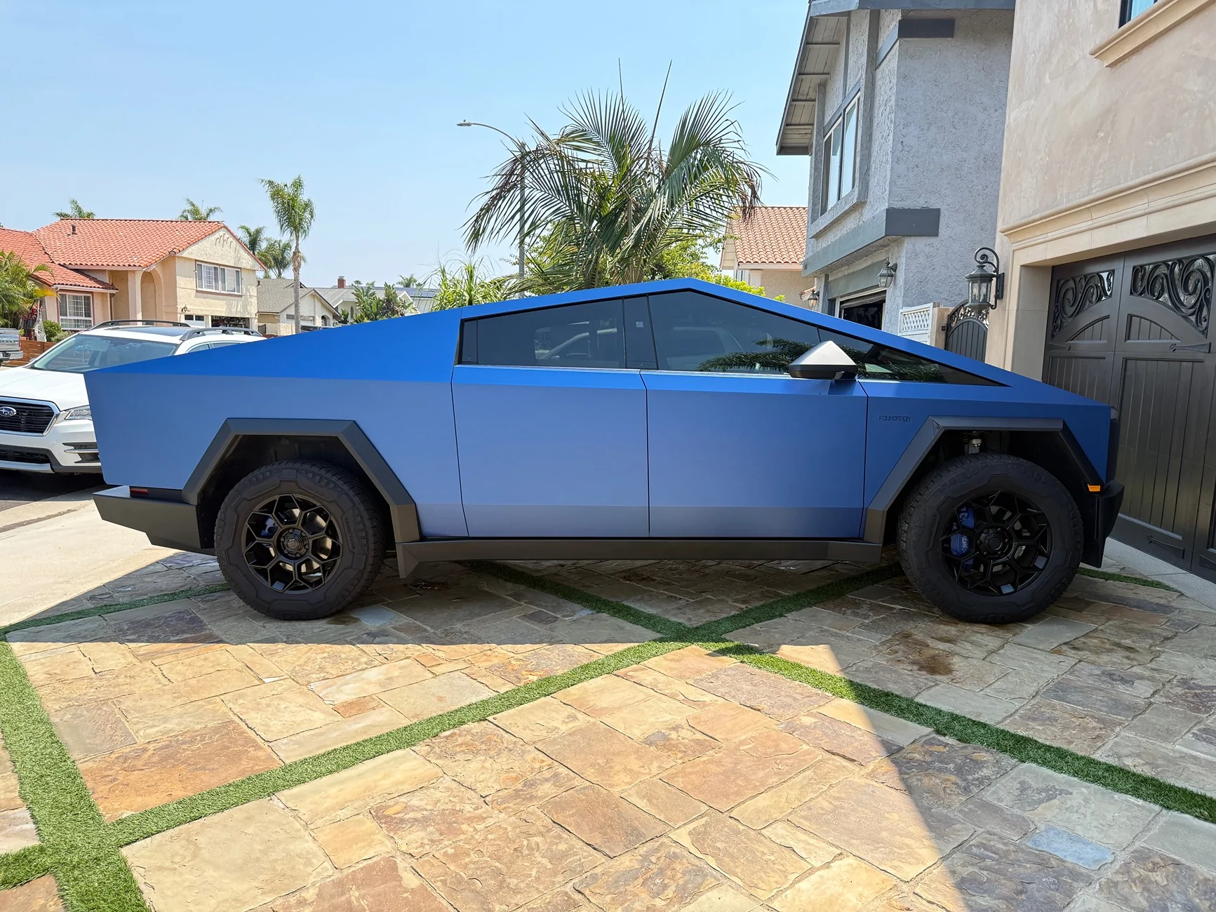 Tesla Cybertruck Foundation Series AWD Cybertruck, FSD, Matte Blue, Tsportline Wheels, $75k OBO IMG_8713