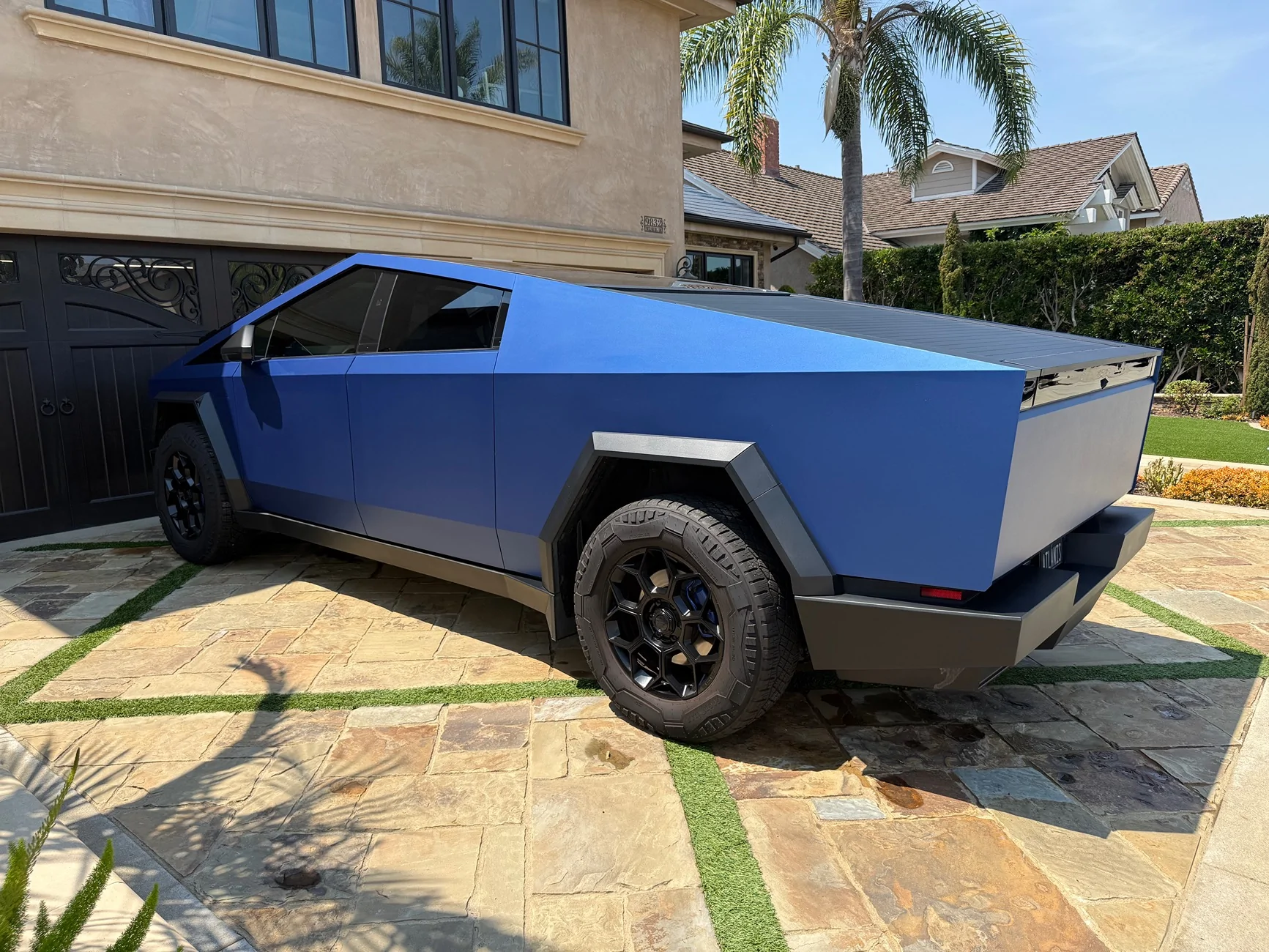 Tesla Cybertruck Foundation Series AWD Cybertruck, FSD, Matte Blue, Tsportline Wheels, $75k OBO IMG_8710