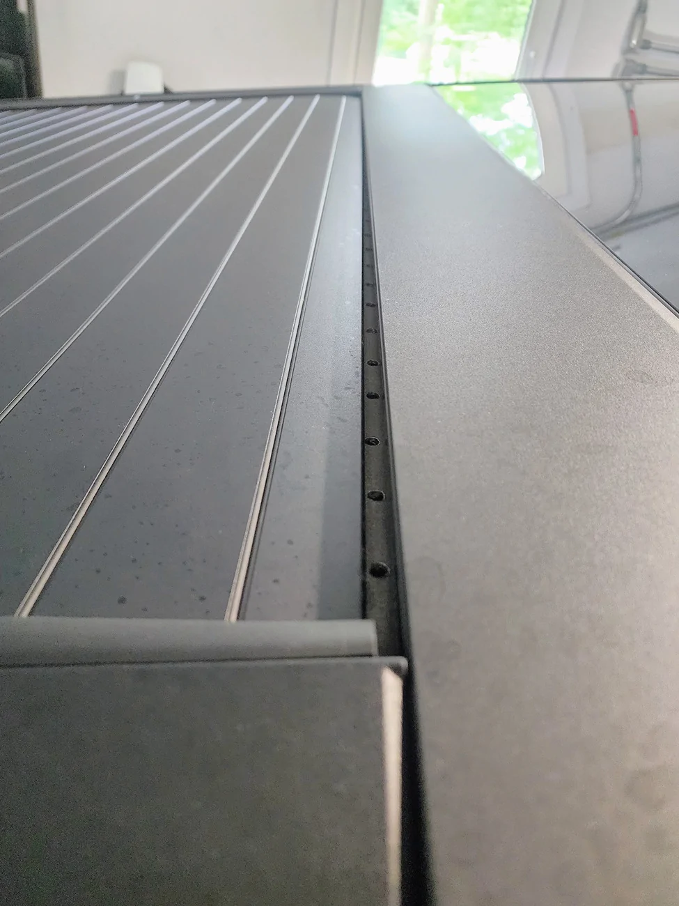 Tesla Cybertruck Waterproof your bed vault - how-to DIY narrowslat