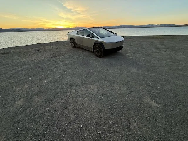 Tesla Cybertruck Daily random Cybertruck photos thread - Post Yours! 📸 🤳 CB Pyramid Lake Sunrise 080725